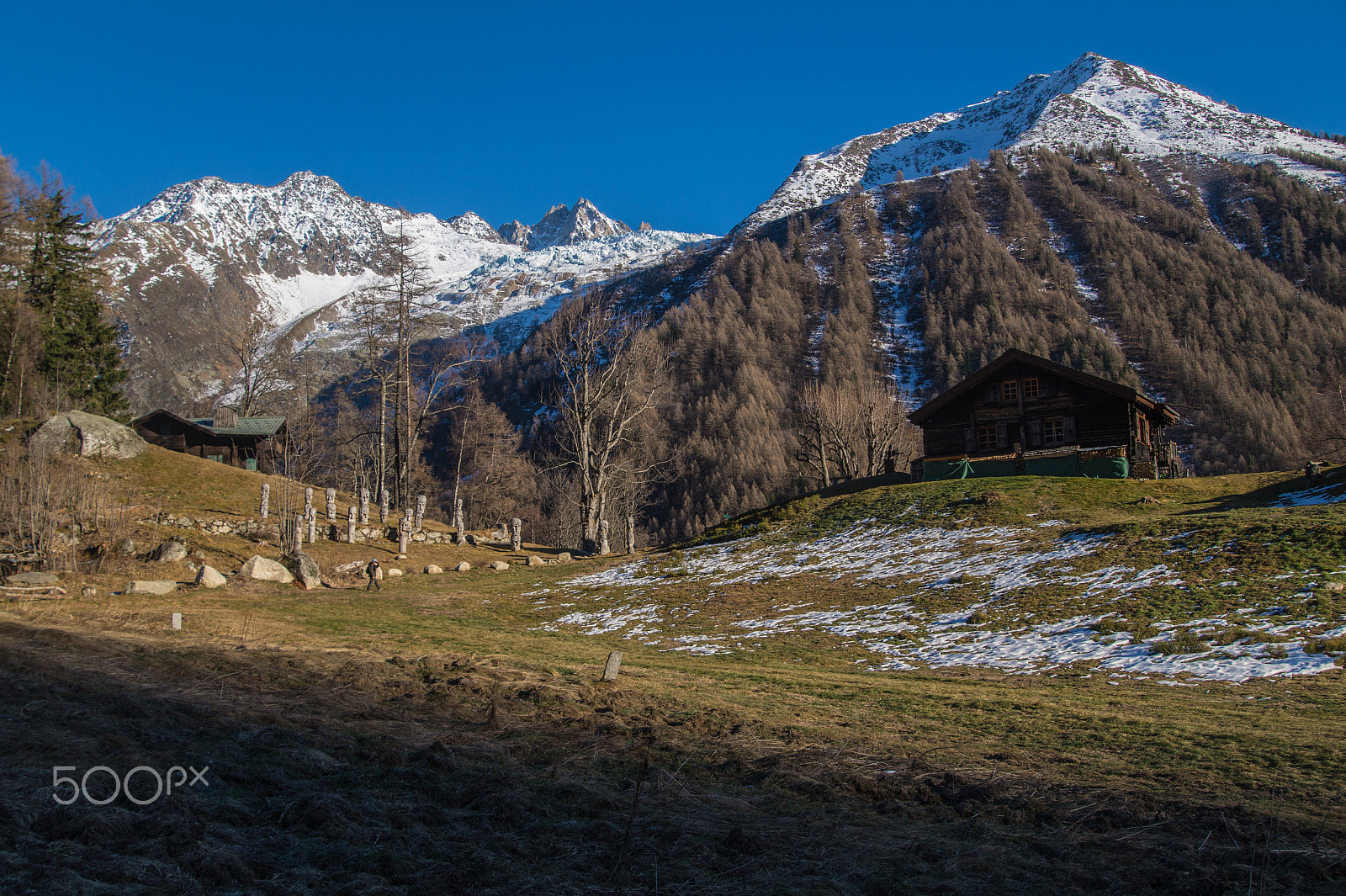 Tamron 18-270mm F3.5-6.3 Di II PZD sample photo. Trelechamps,chamonix,haute savoie ,france photography