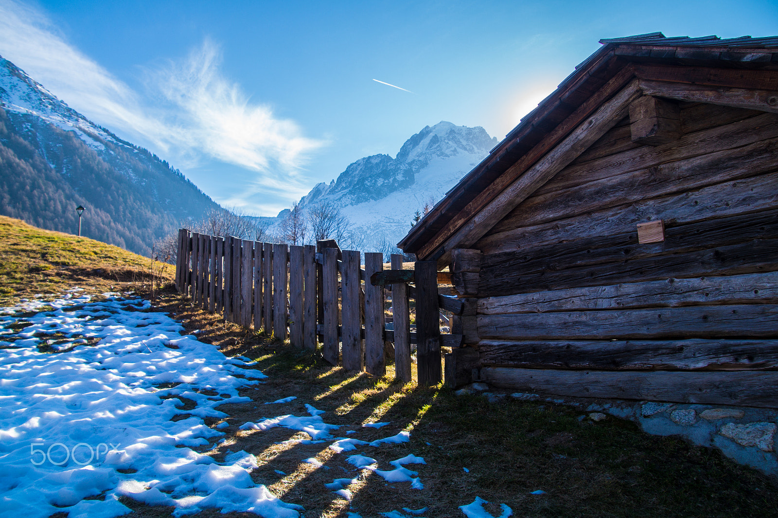 Tamron 18-270mm F3.5-6.3 Di II PZD sample photo. Trelechamps,chamonix,haute savoie,france photography