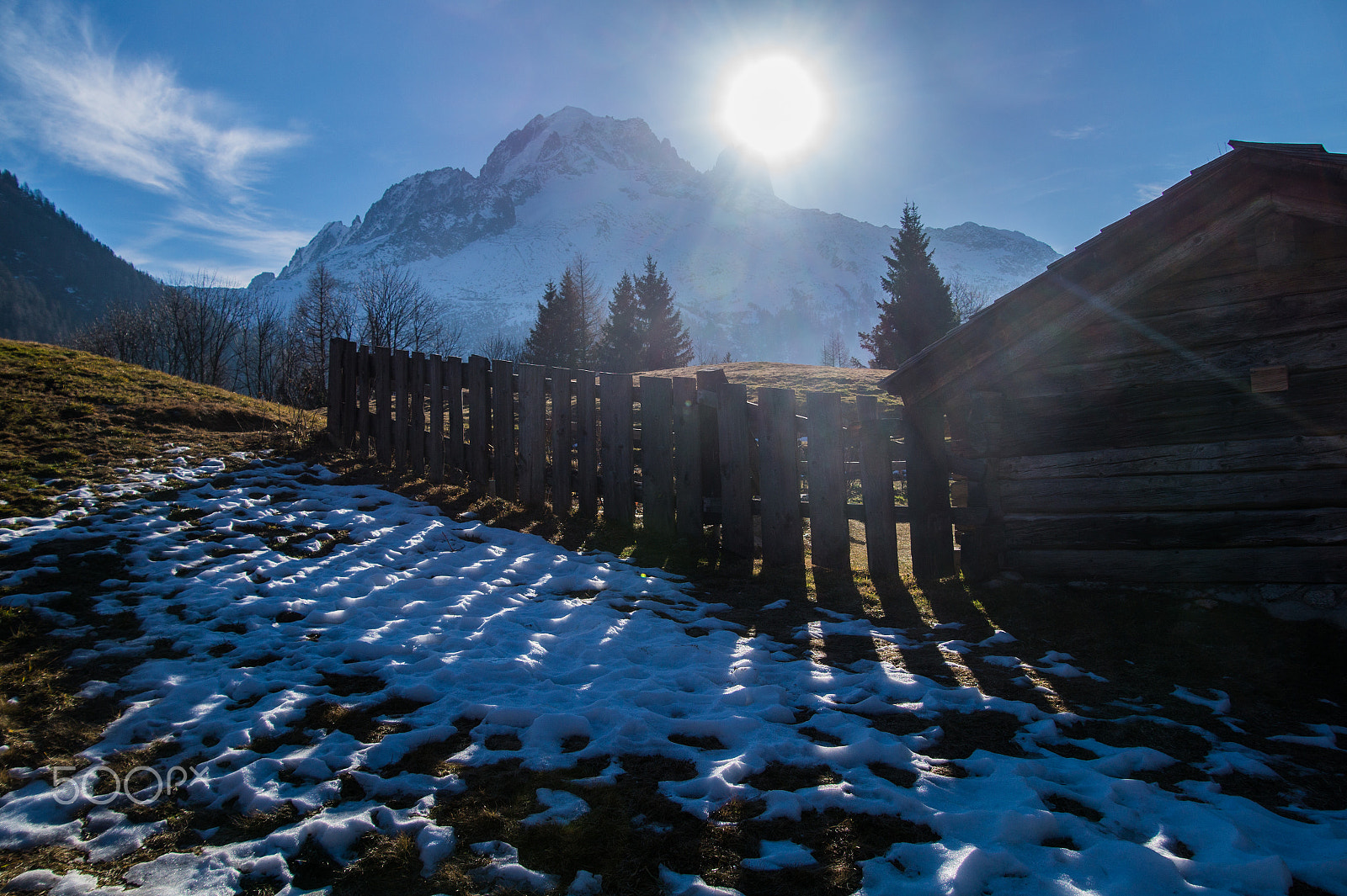 Tamron 18-270mm F3.5-6.3 Di II PZD sample photo. Trelechamps,chamonix,haute savoie,france photography