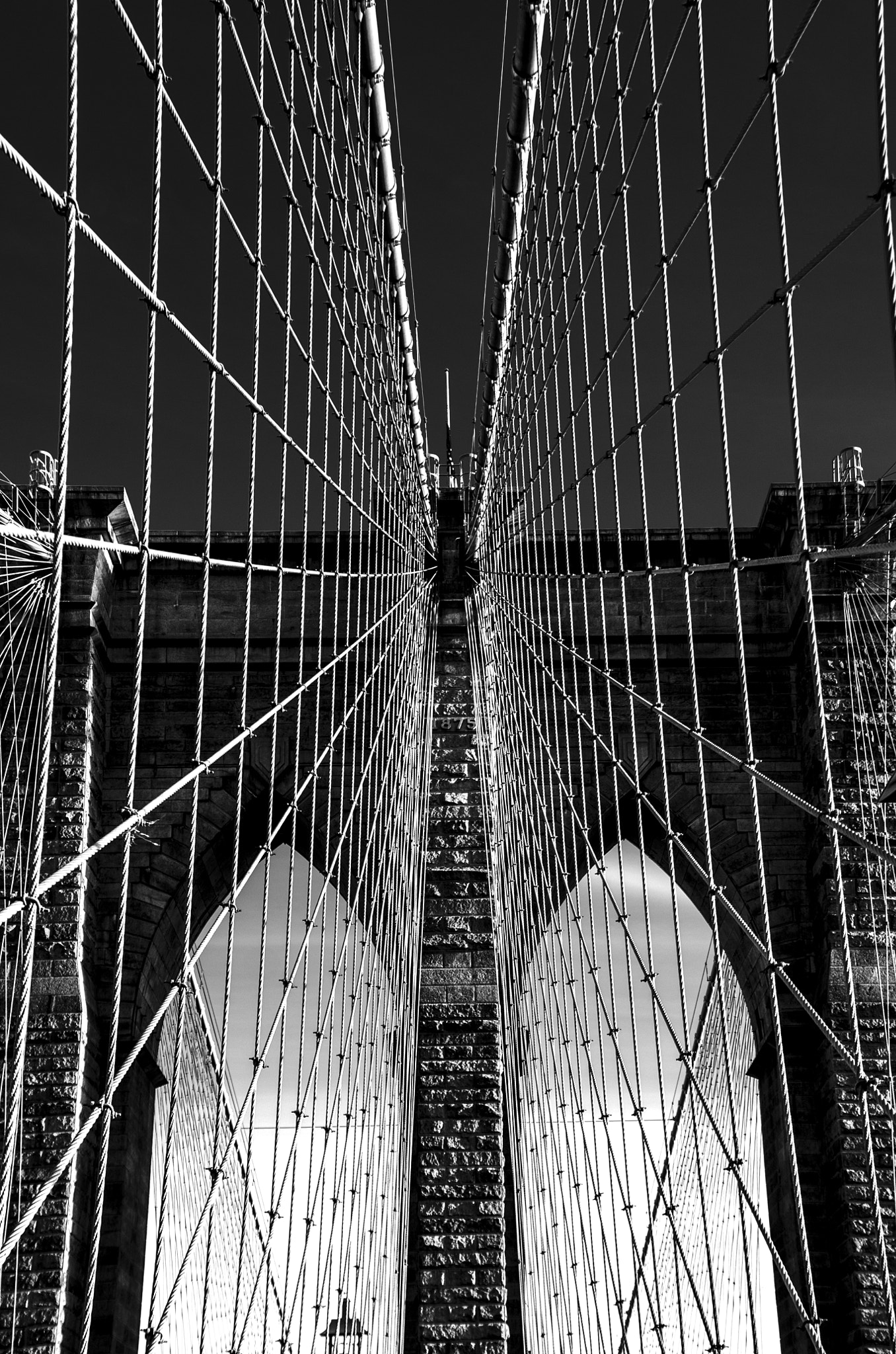 Tamron AF 28-75mm F2.8 XR Di LD Aspherical (IF) sample photo. Brooklyn bridge, new york city photography