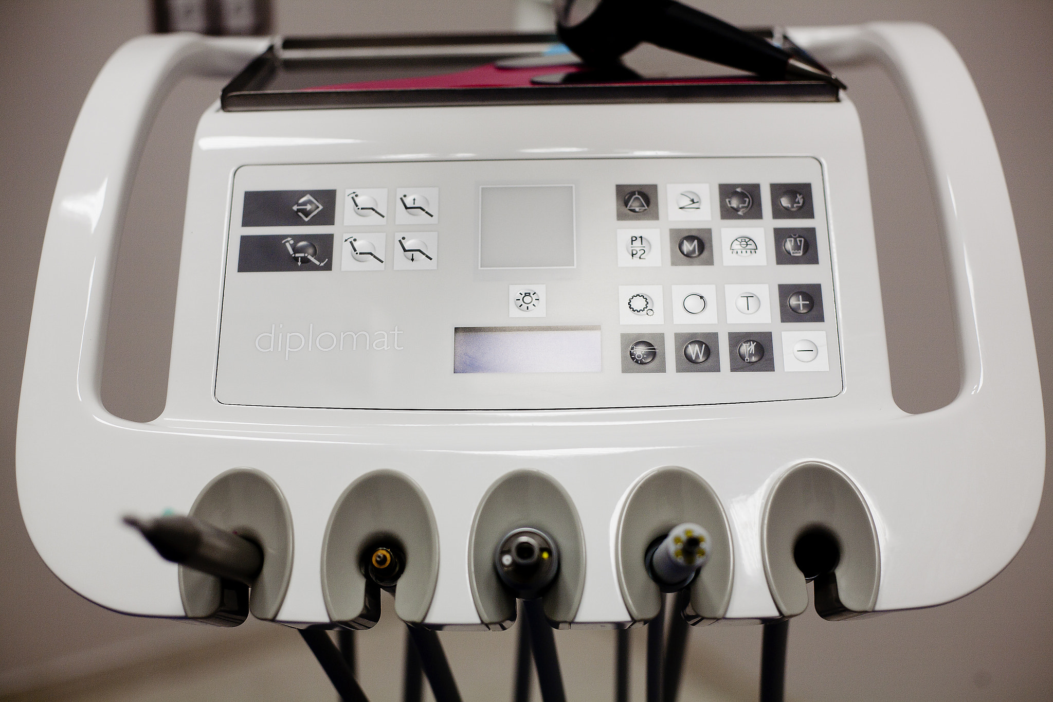 Canon EOS 5D + Canon EF 50mm f/1.8 sample photo. Dental machine and equipment photography
