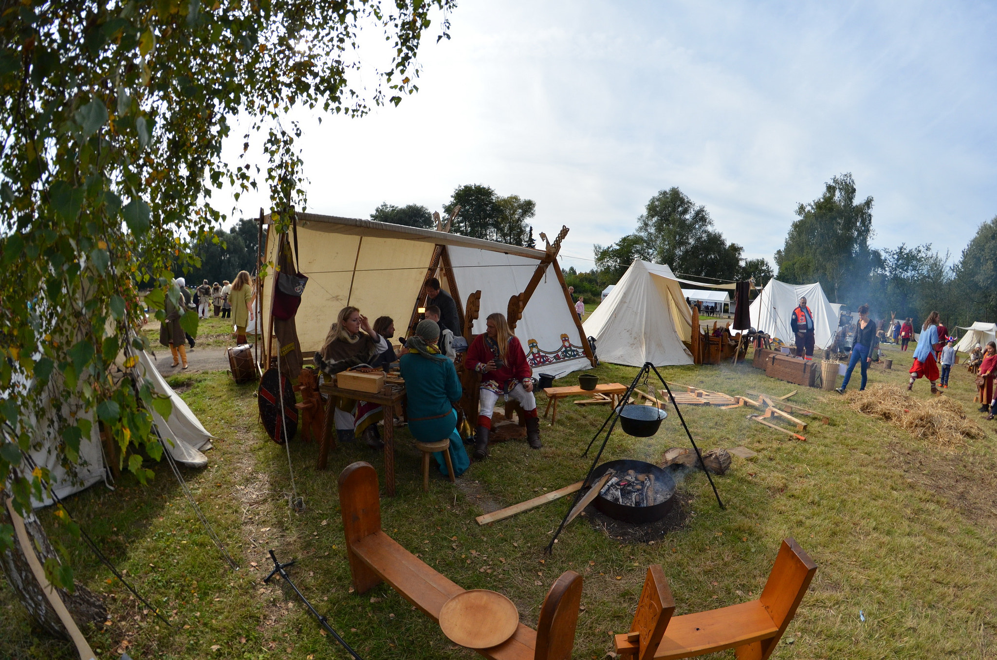Nikon D5100 + Samyang 8mm F3.5 Aspherical IF MC Fisheye sample photo. Viking thing photography