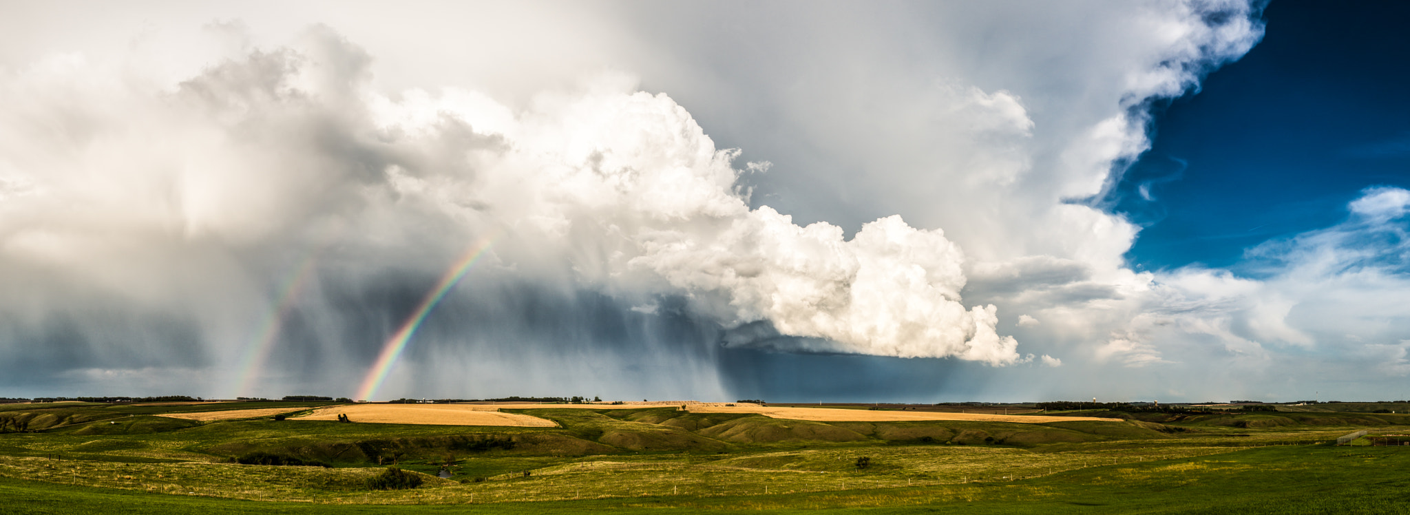 Sony a99 II sample photo. South dakota storm photography