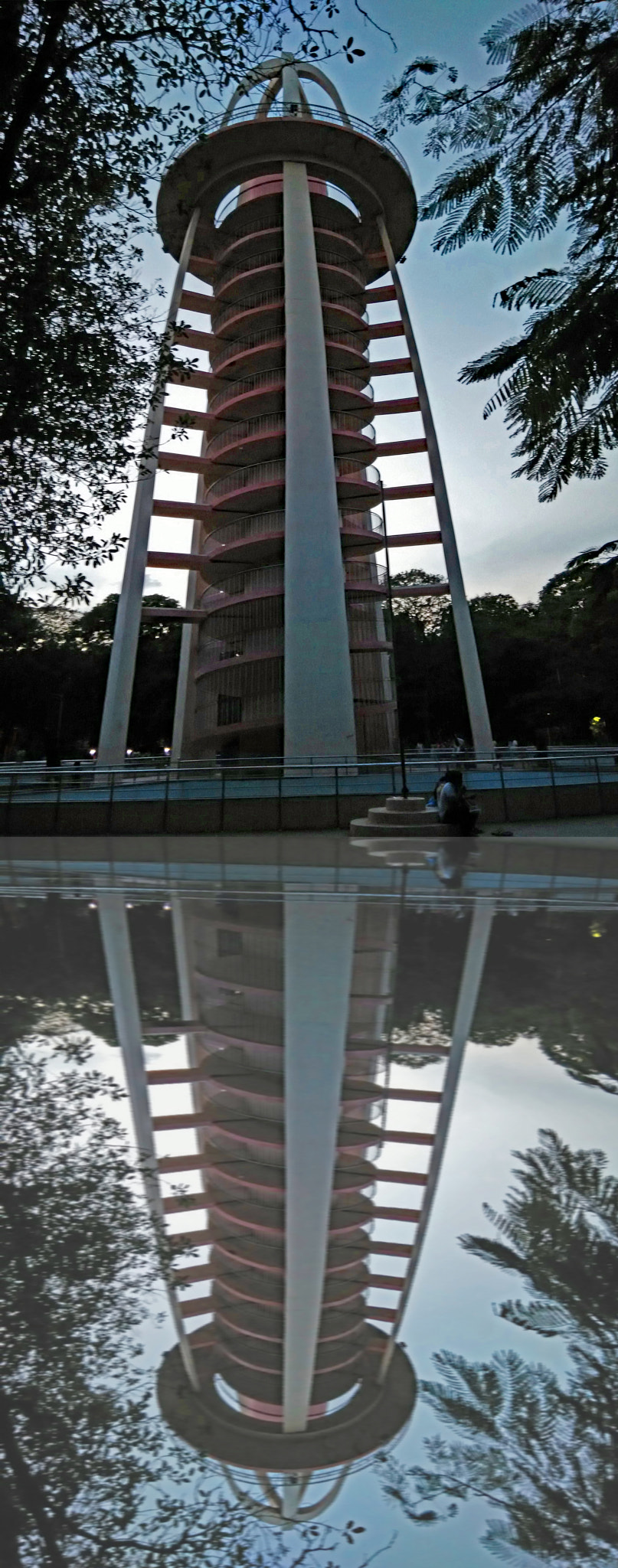 Xiaomi HM NOTE sample photo. Tower @ sunset photography