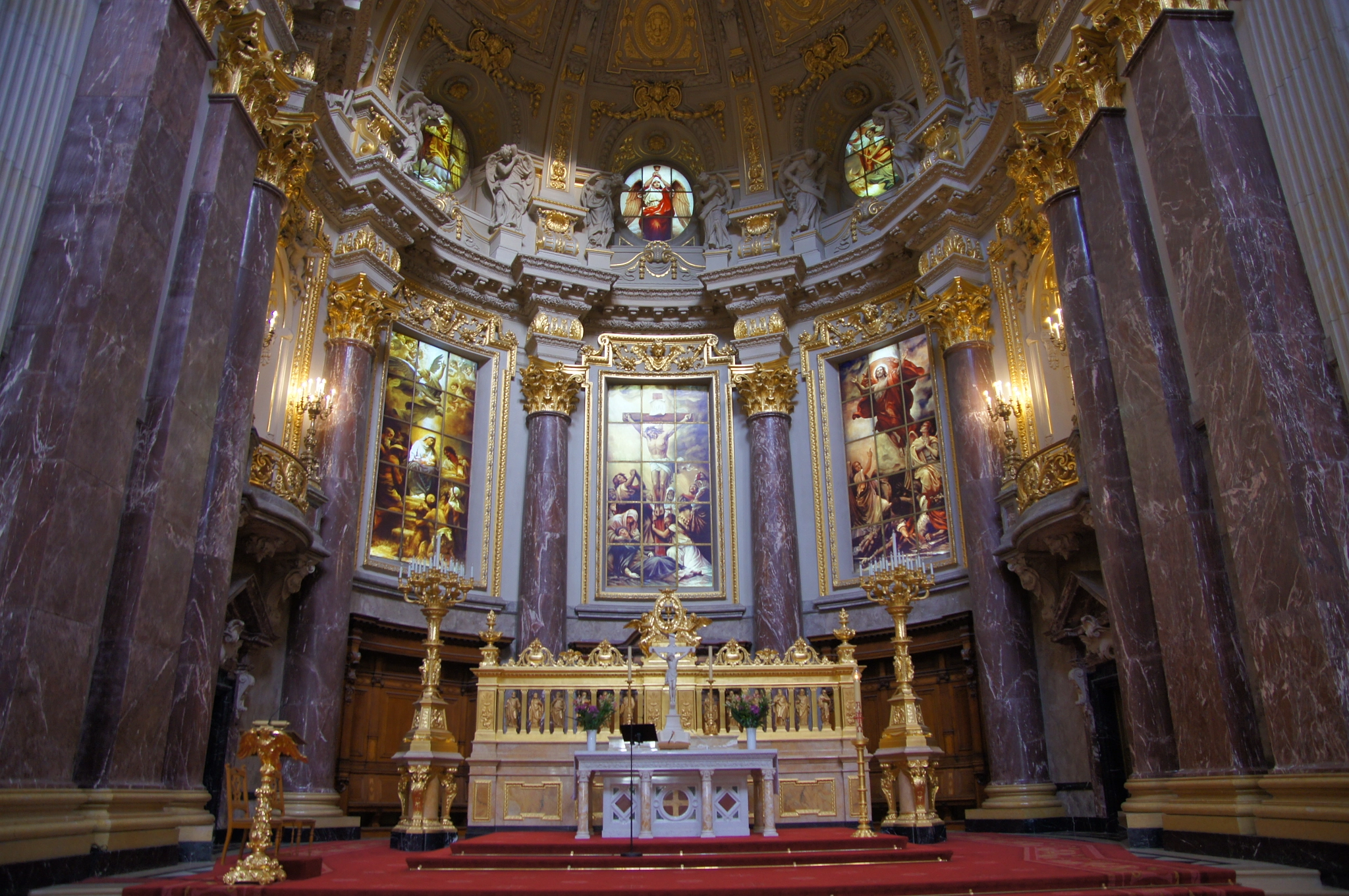 Sony SLT-A55 (SLT-A55V) + Sony DT 16-50mm F2.8 SSM sample photo. Der berliner dom im kirchenkreis berlin stadtmitte ist eine evangelische kirche im berliner... photography