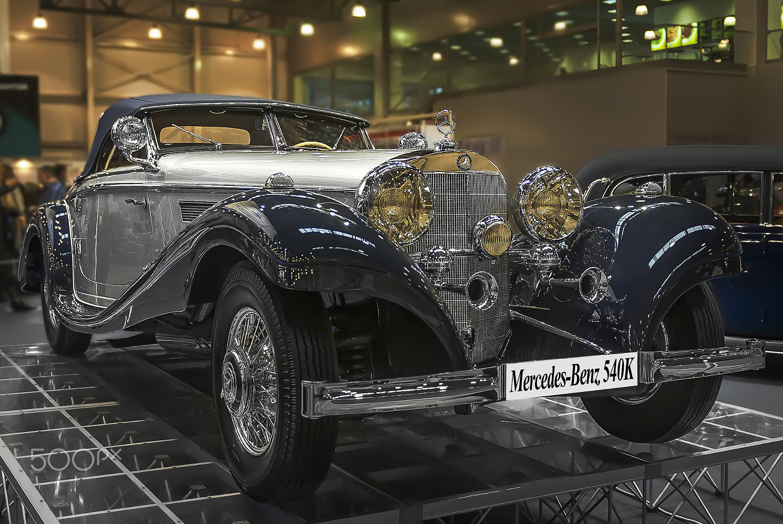 Nikon D200 sample photo. Mercedes-benz 540k photography