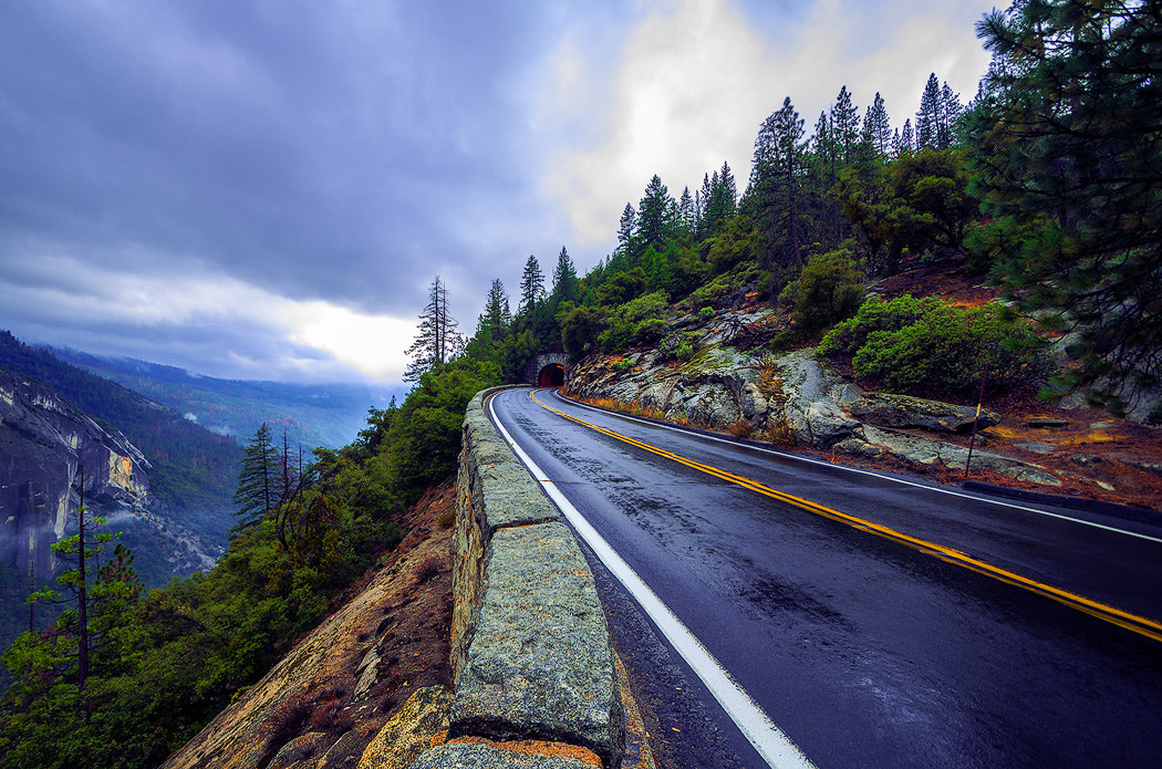 Pentax K-5 sample photo. October at yosemite on a rainy day photography