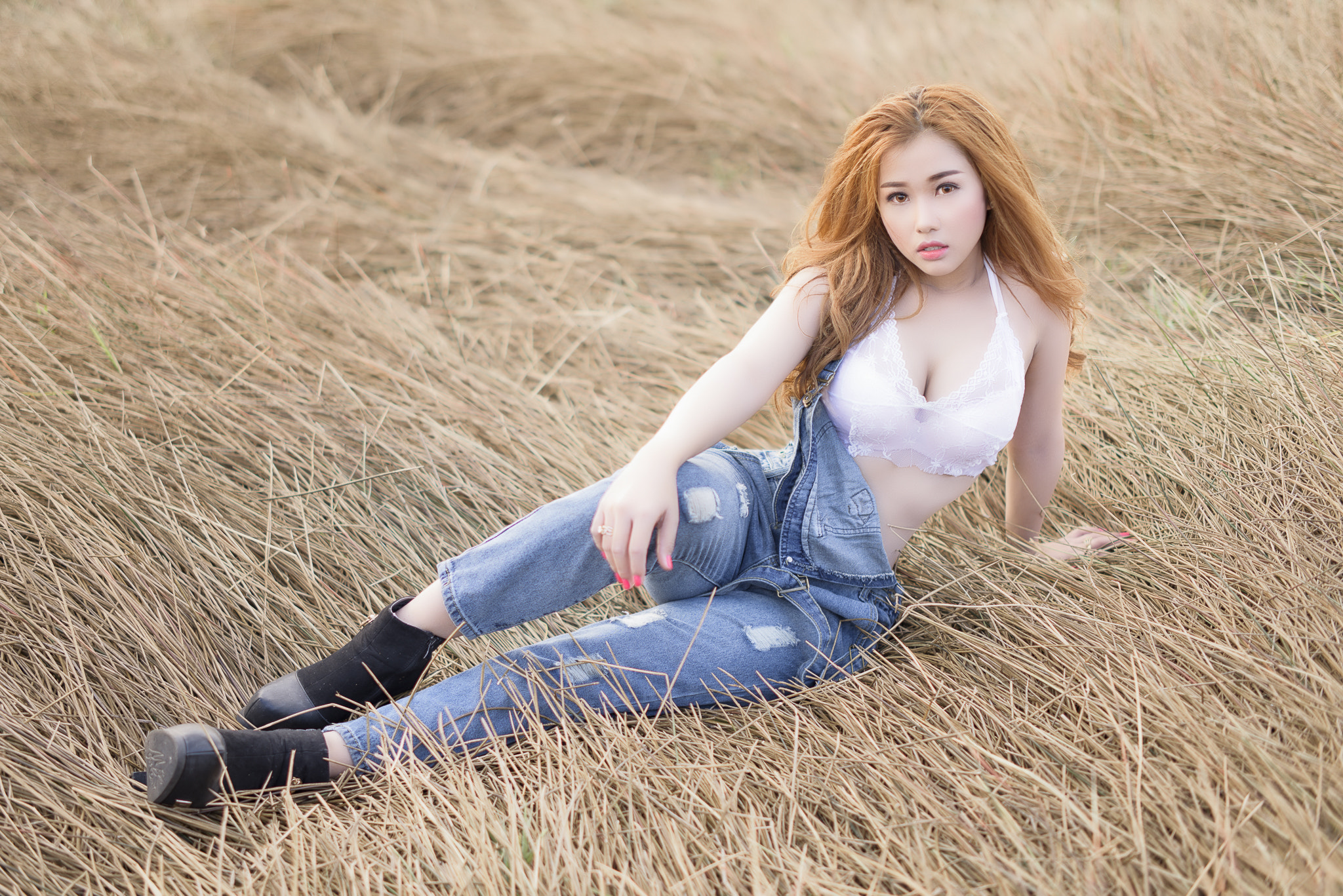 ZEISS Milvus 50mm F1.4 sample photo. Country girl photography