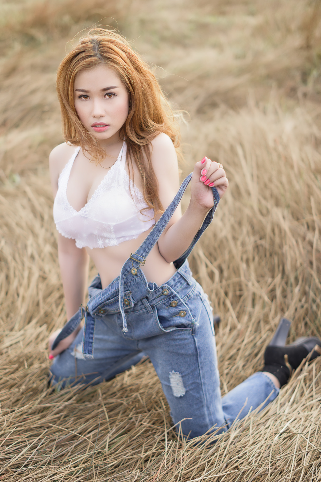 Nikon D810 + ZEISS Milvus 50mm F1.4 sample photo. Country girl photography