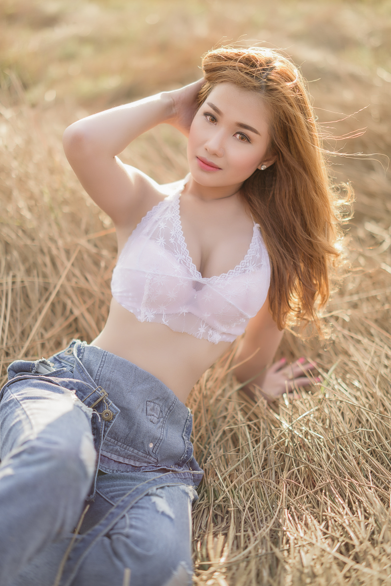 Nikon D810 + ZEISS Milvus 50mm F1.4 sample photo. Country girl photography