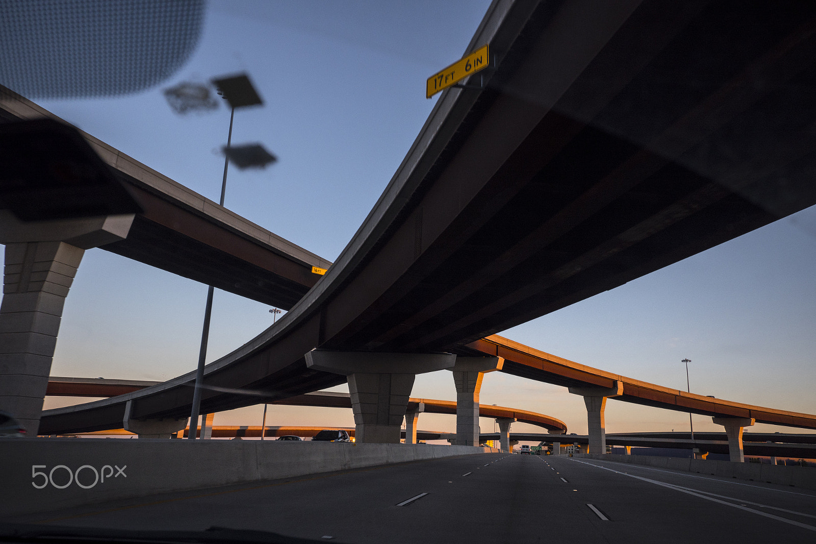 Panasonic Lumix DMC-GX8 + Panasonic Lumix G Vario 7-14mm F4 ASPH sample photo. Highway paths photography