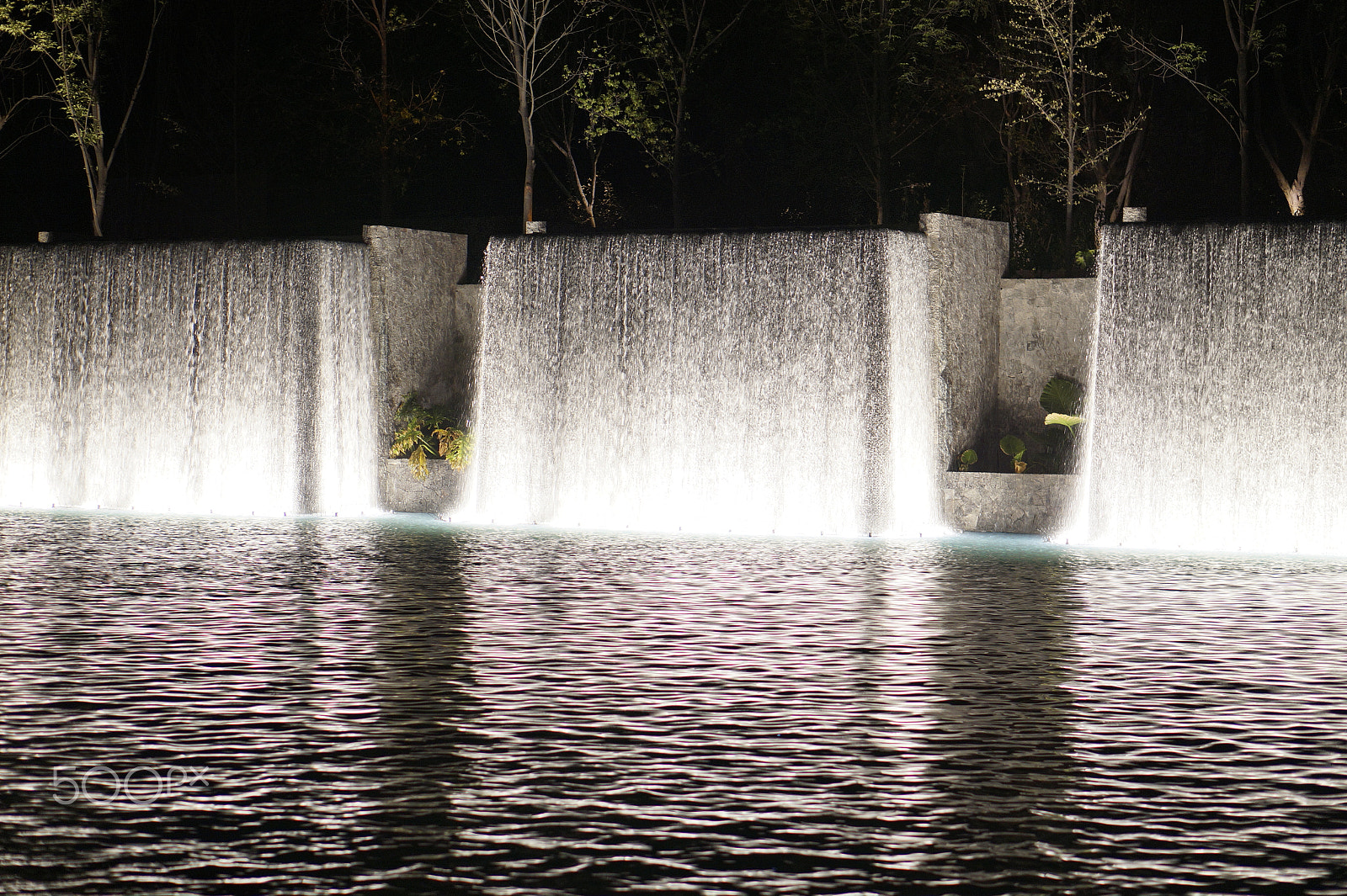 Sony E 50mm F1.8 OSS sample photo. Oasis waterfall photography