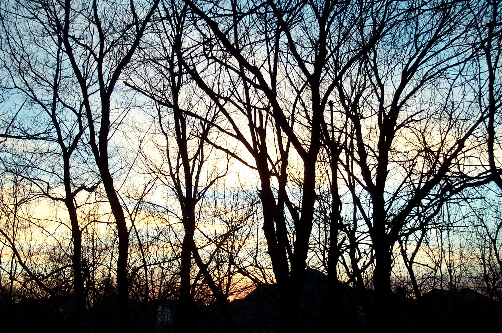 Kodak DC280 ZOOM DIGITAL CAMERA sample photo. Early spring sky northern illinois photography