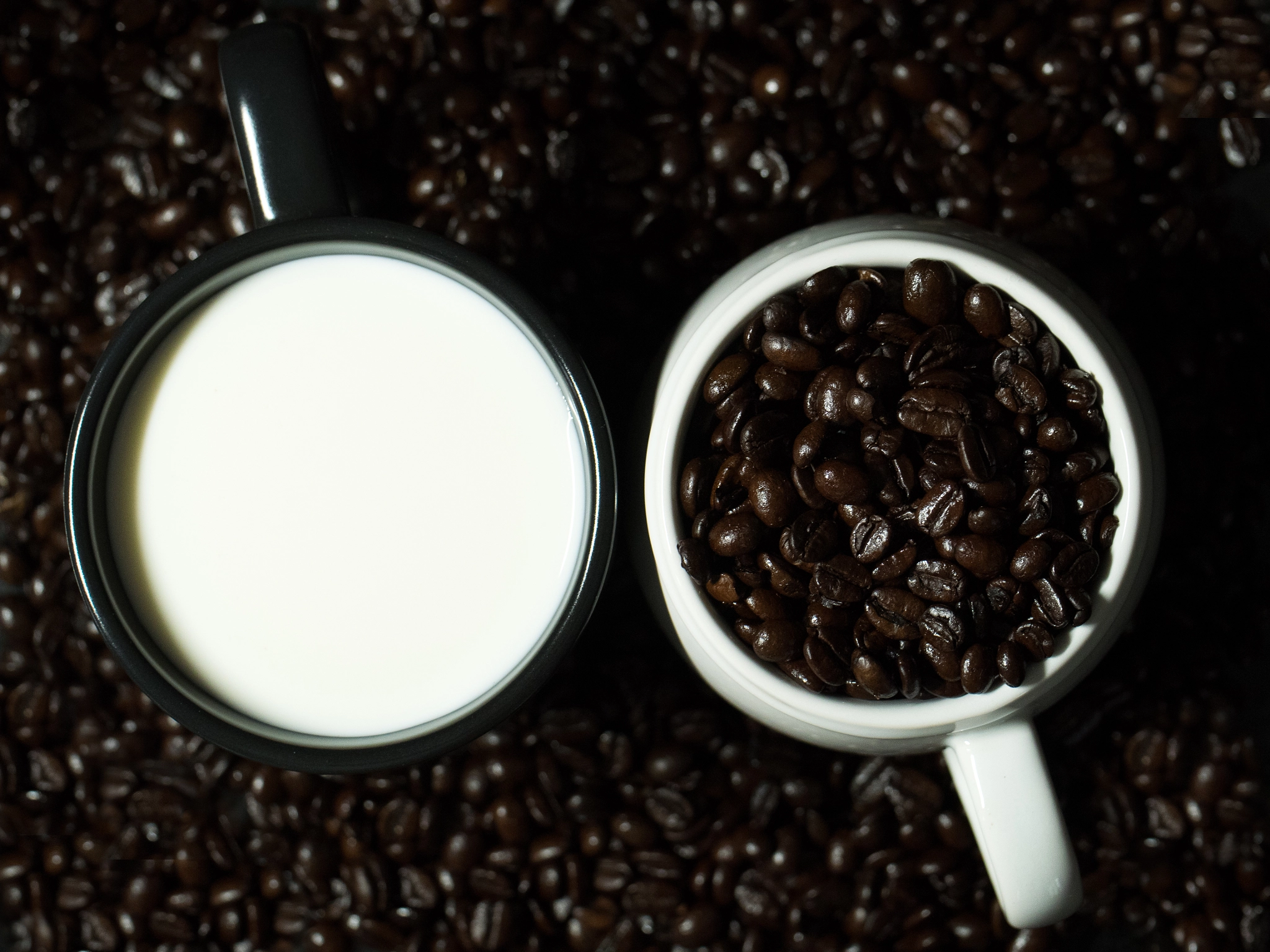 Panasonic Leica DG Macro-Elmarit 45mm F2.8 ASPH OIS sample photo. Milk and coffee photography