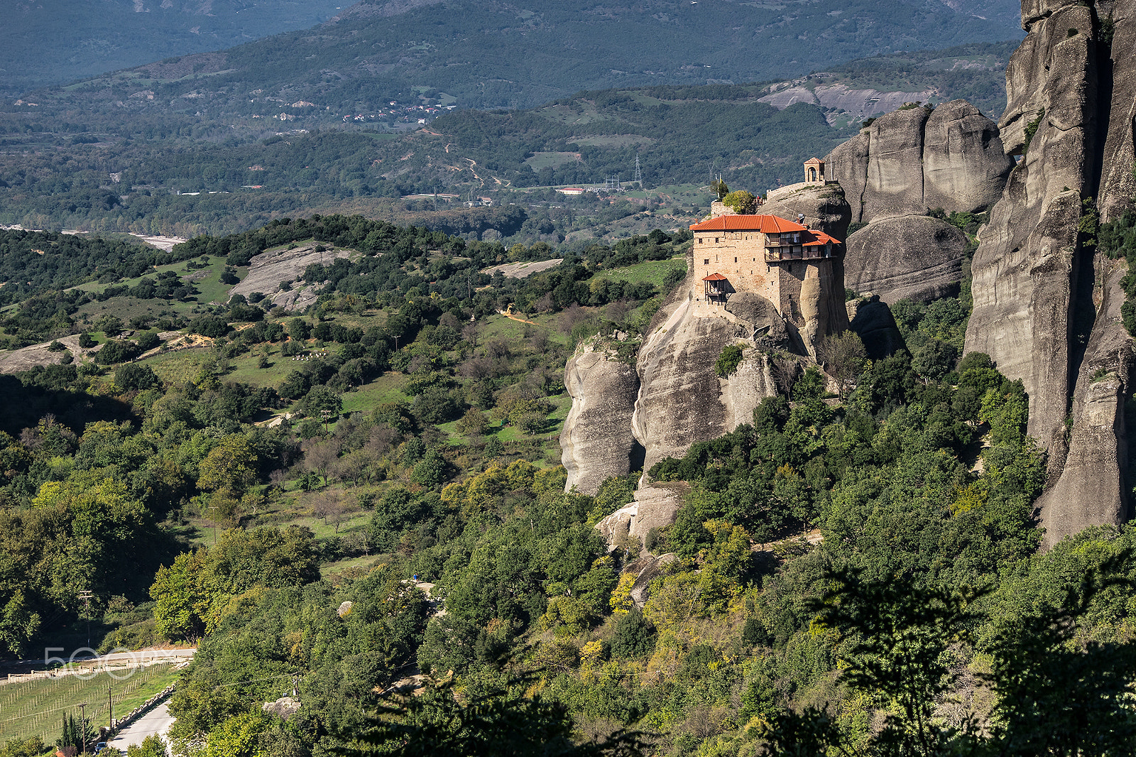 Sony a7 II + Tamron 80-300mm F3.5-6.3 sample photo. Meteora kloster volos photography