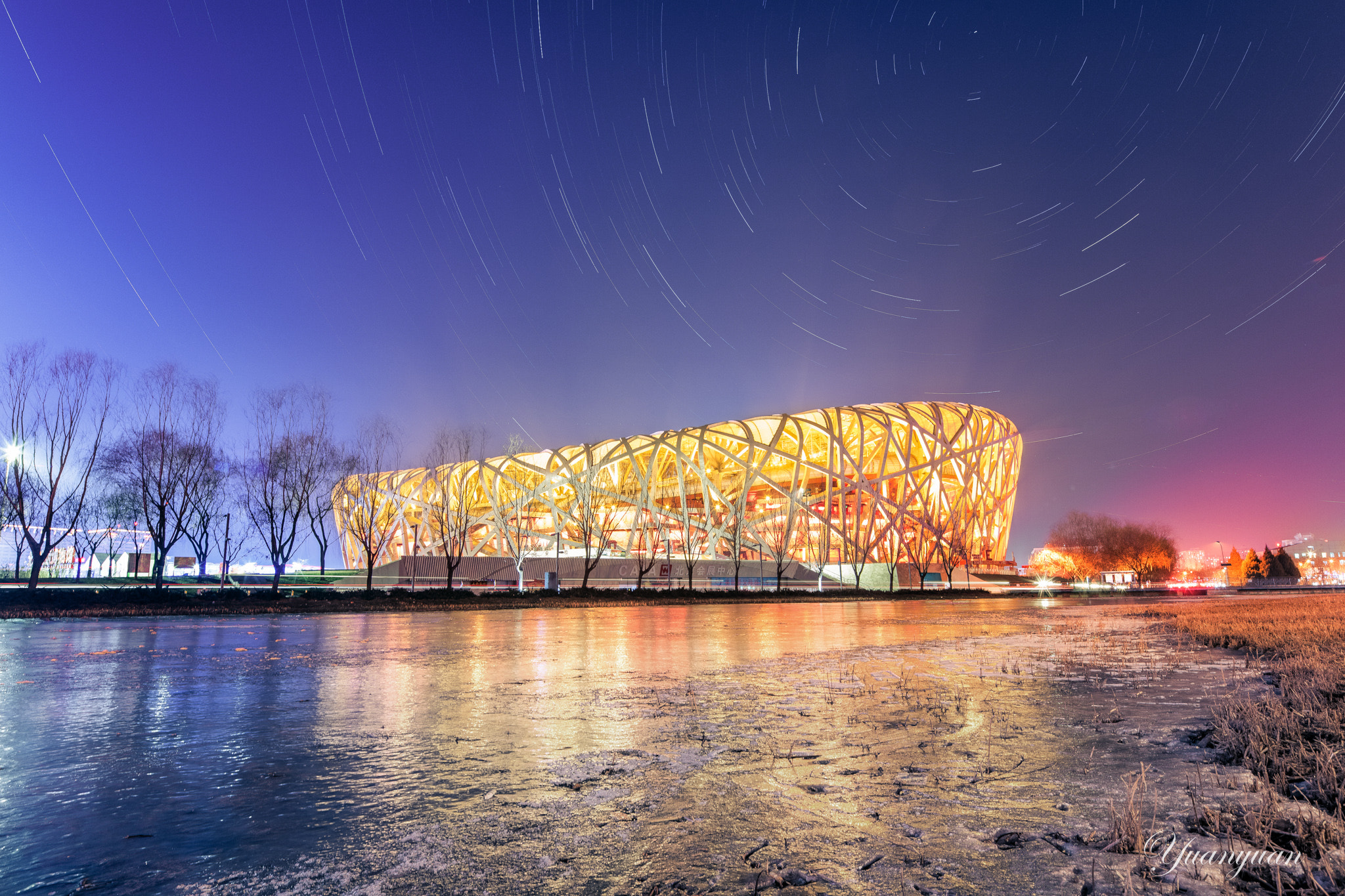 Canon EOS 5DS + Canon TS-E 17mm F4L Tilt-Shift sample photo. National stadium of china. photography