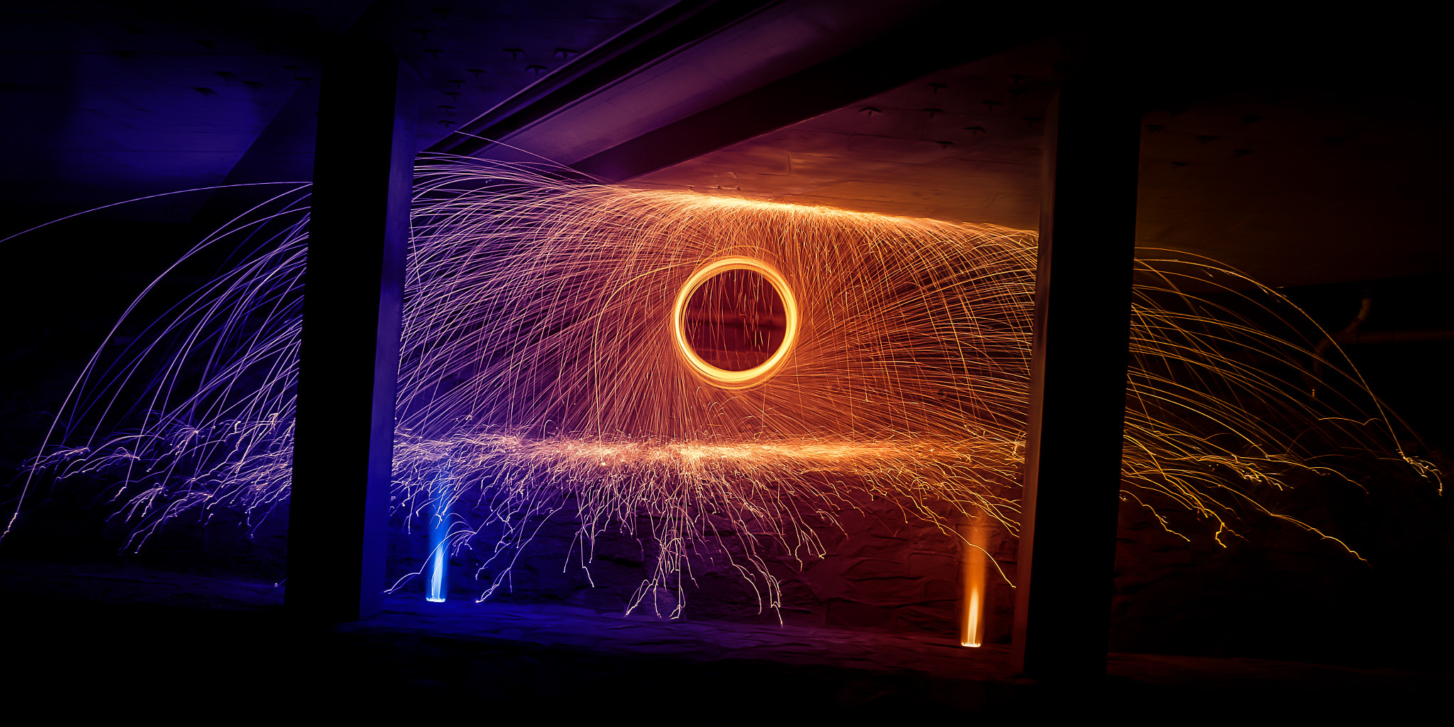 Sony SLT-A77 + Sony DT 18-70mm F3.5-5.6 sample photo. Steelwool photography