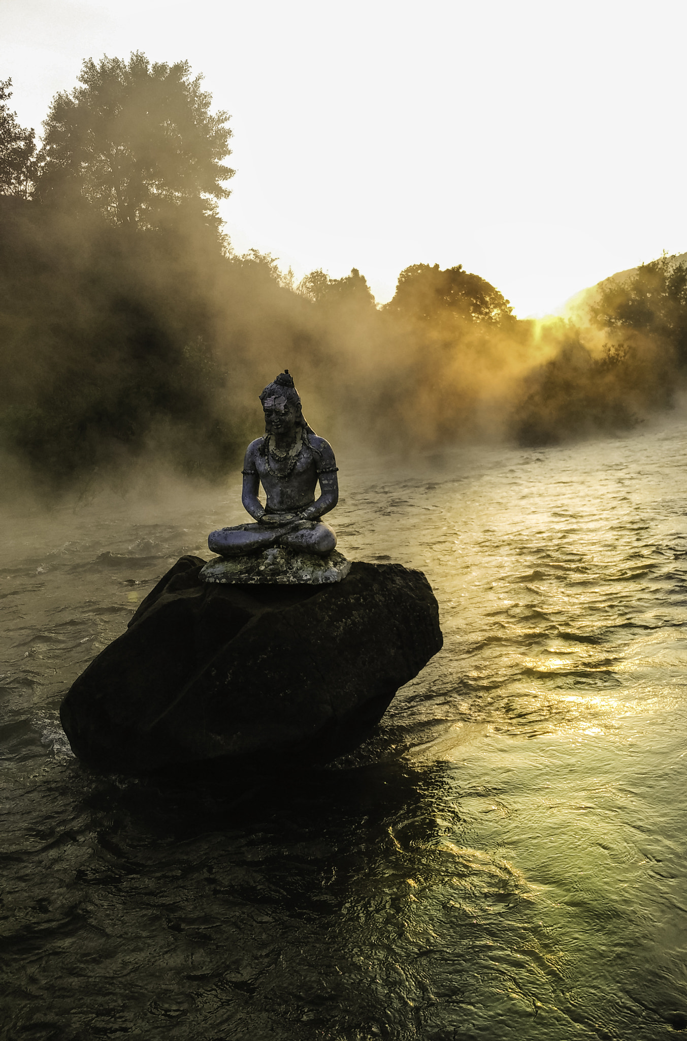 Xiaomi Mi 4i sample photo. Sculpture of lord shiva photography