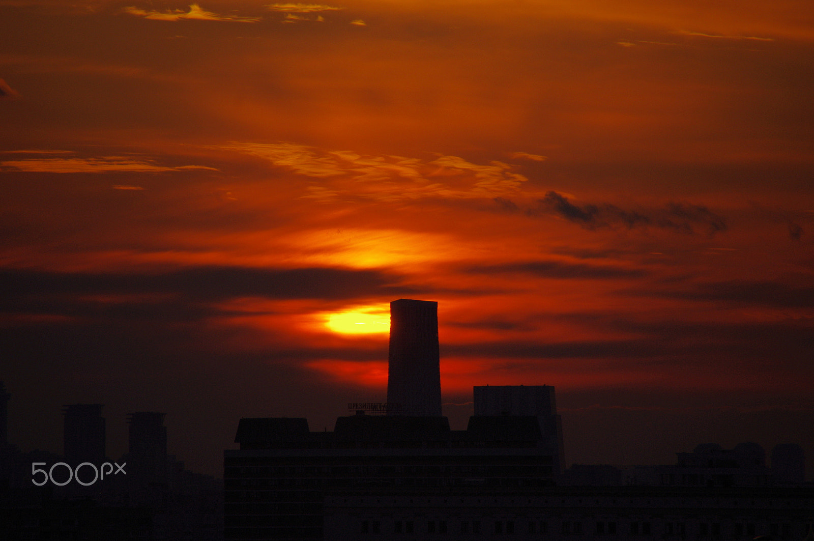Pentax K-x sample photo. Sunset 1 photography