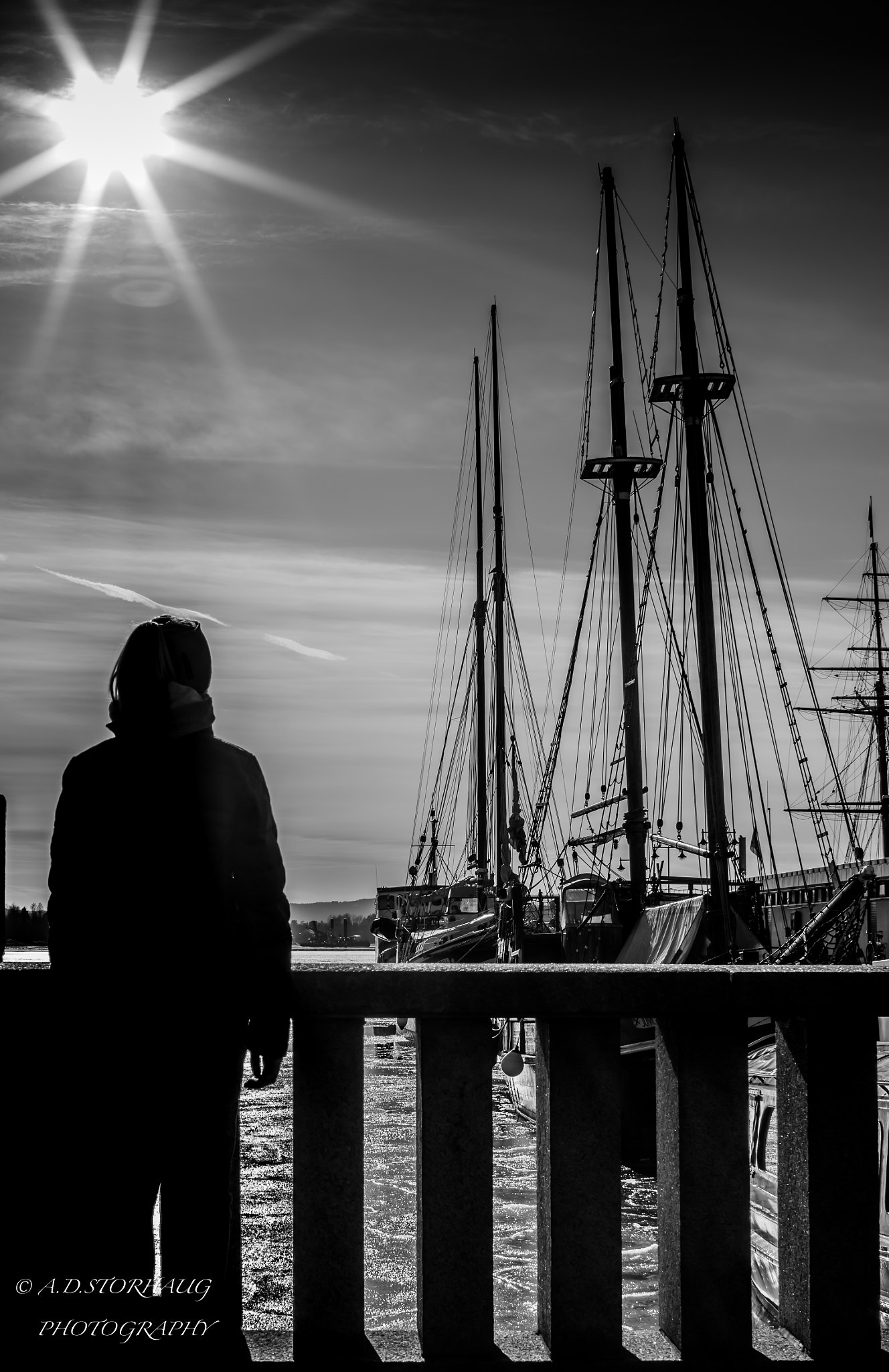 Nikon D7200 + Sigma 30mm F1.4 EX DC HSM sample photo. Girl in black and white photography