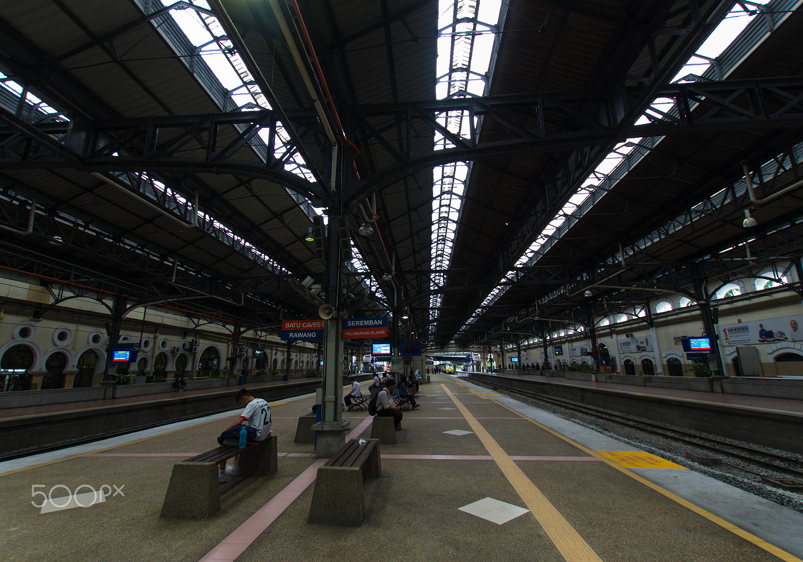 Sigma 10-20mm F3.5 EX DC HSM sample photo. Kuala lumpur station photography