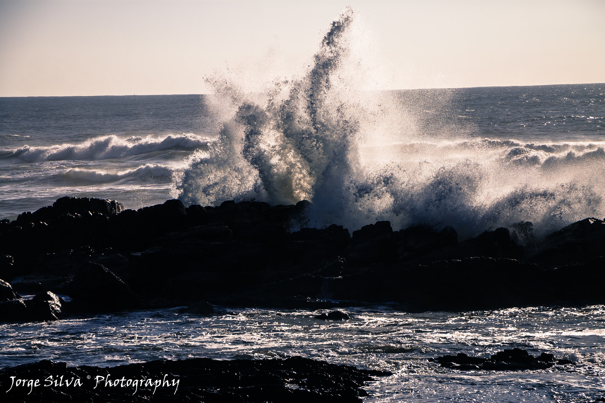 Canon EF-S 18-135mm F3.5-5.6 IS STM sample photo. Waves photography