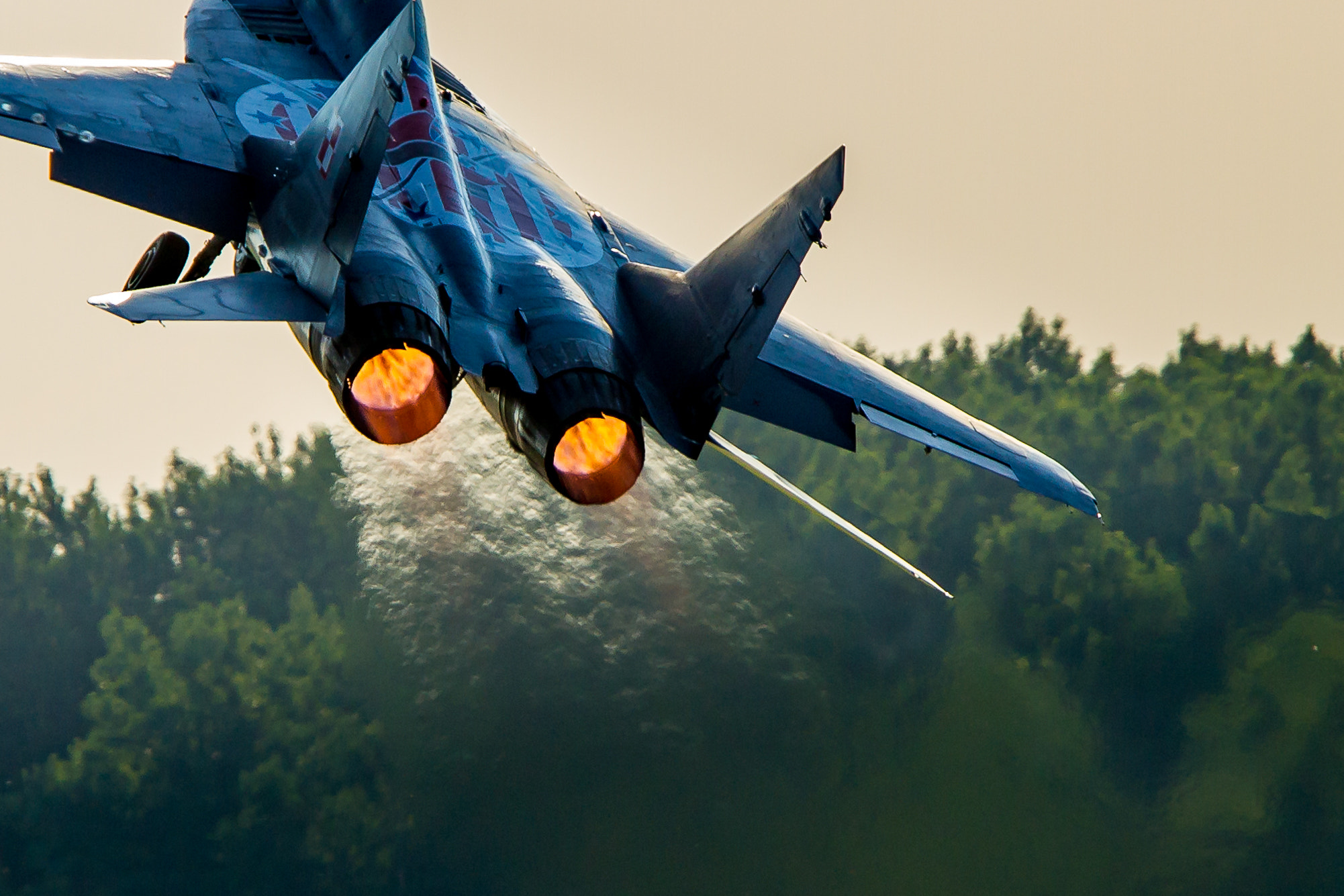 Canon EF 300mm F2.8L IS USM sample photo. Polish af mig-29 take off 1 photography