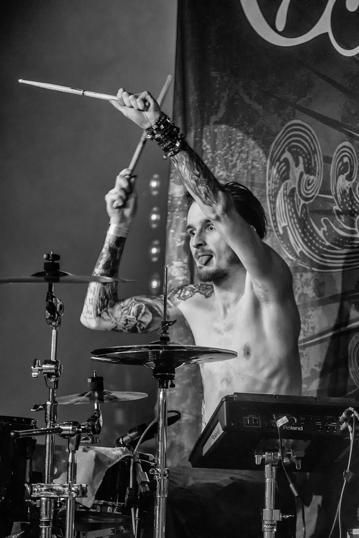 Sigma 70-200mm F2.8 EX DG OS HSM sample photo. Drummer photography
