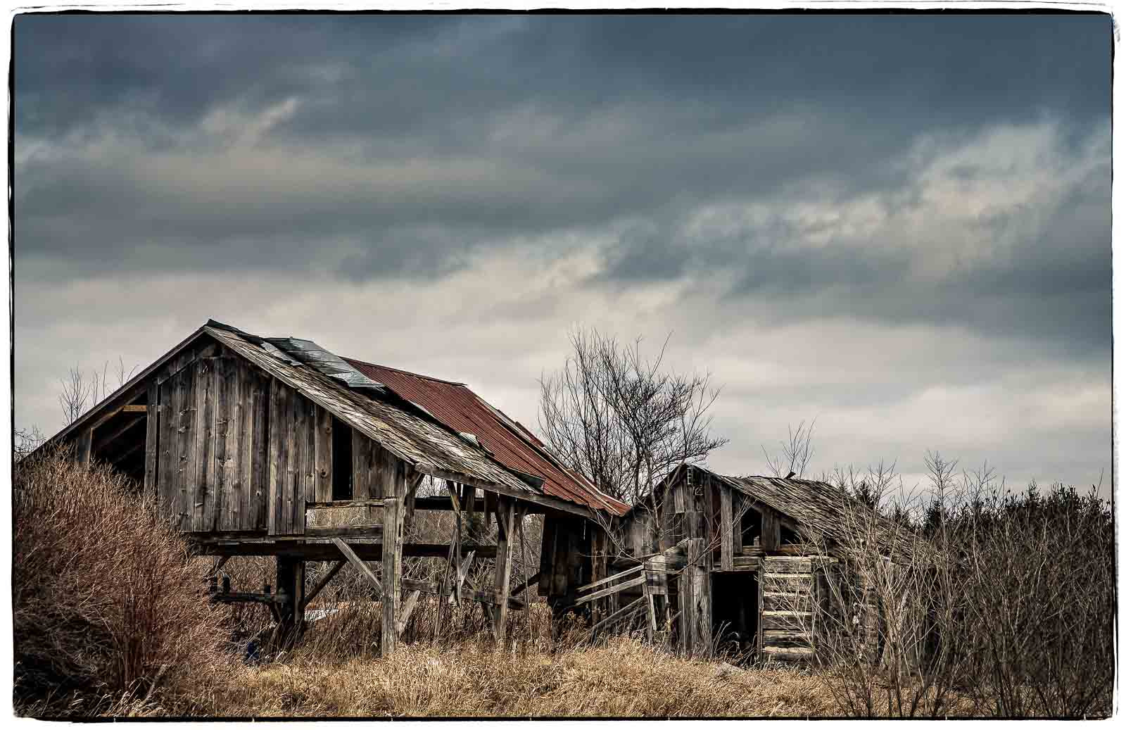 Sony Alpha DSLR-A500 sample photo. Ruins awaiting another storm- photography