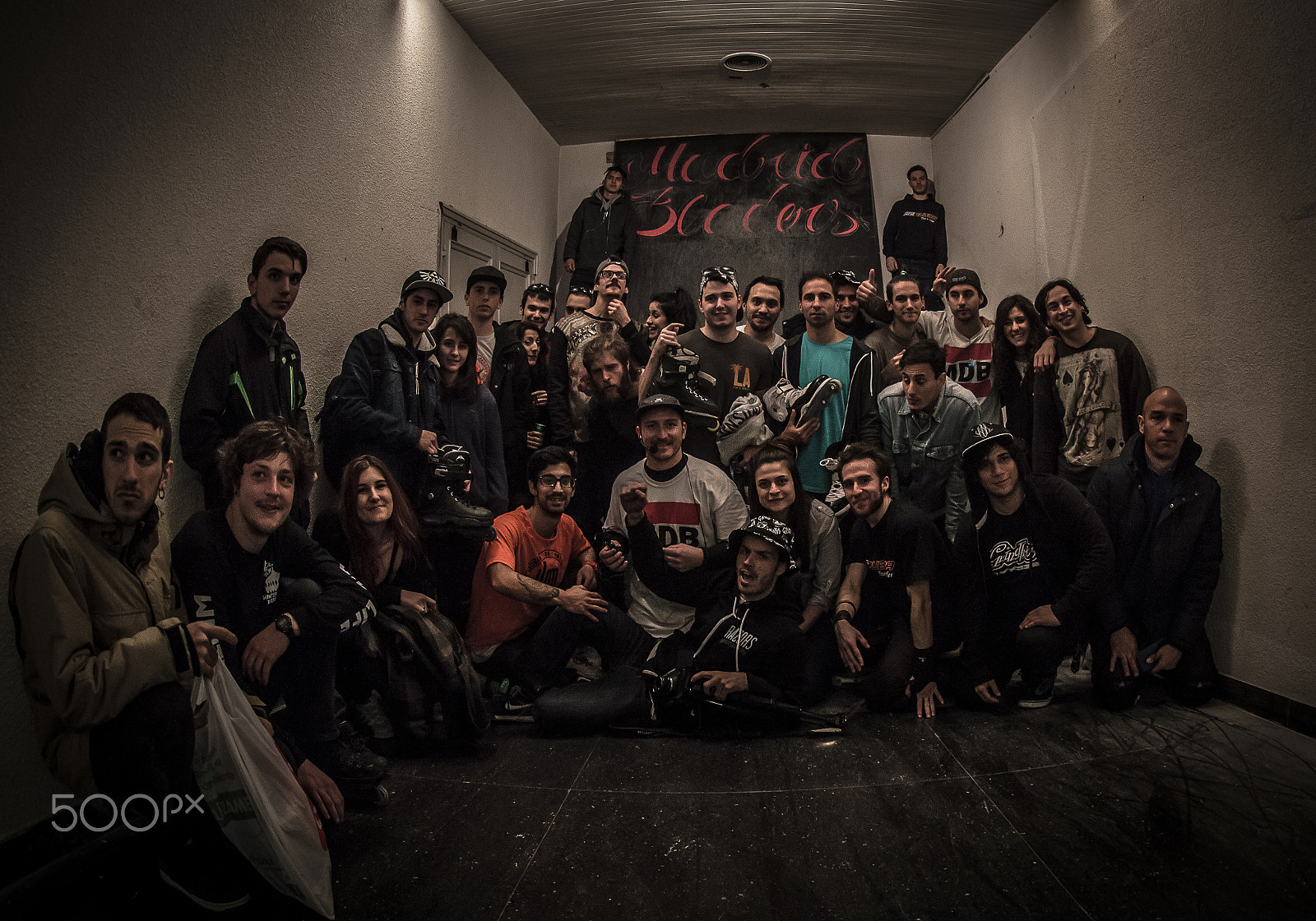 Nikon AF DX Fisheye-Nikkor 10.5mm F2.8G ED sample photo. Family madridbladers photography