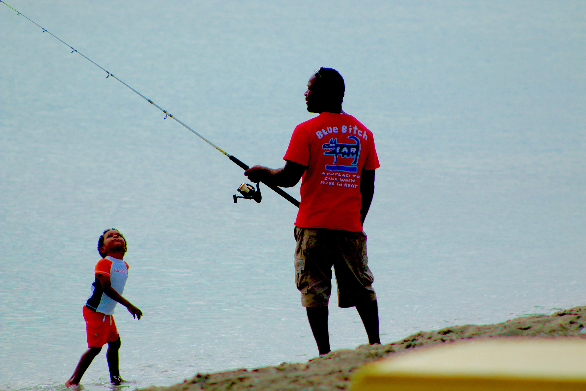 Canon EF75-300mm f/4-5.6 sample photo. Catch of the day photography
