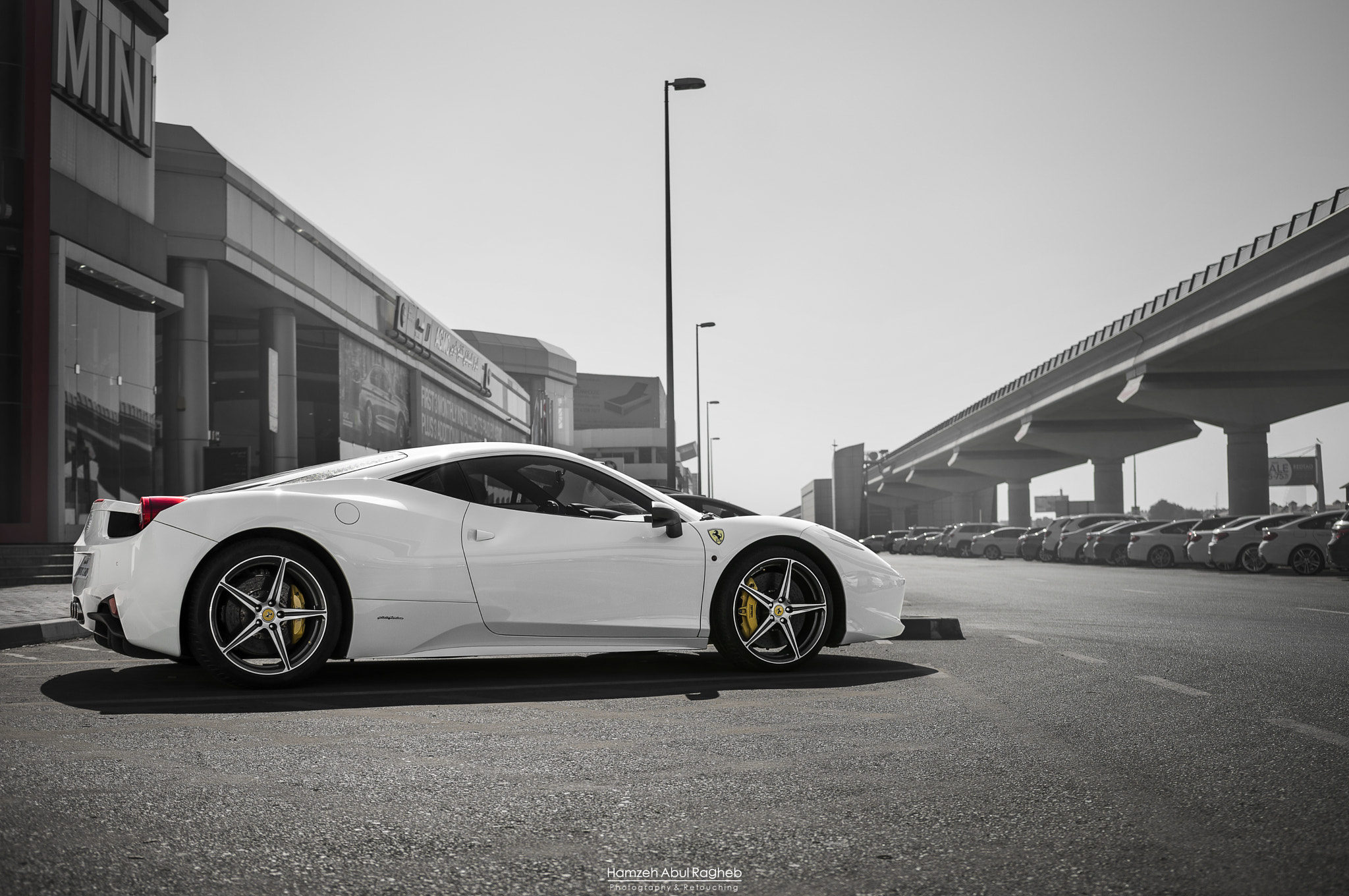 Nikon D800 + Sigma 18-35mm F1.8 DC HSM Art sample photo. What's better to shoot super cars in dubai photography
