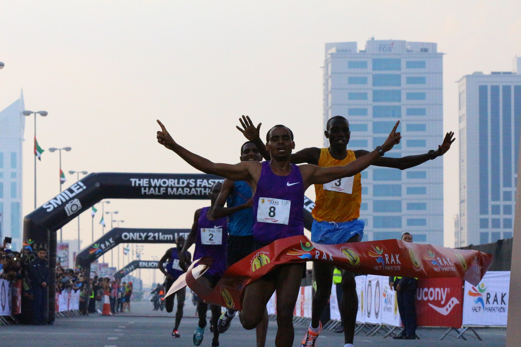 Canon EF 70-200mm F2.8L IS II USM sample photo. Rak half marathon photography