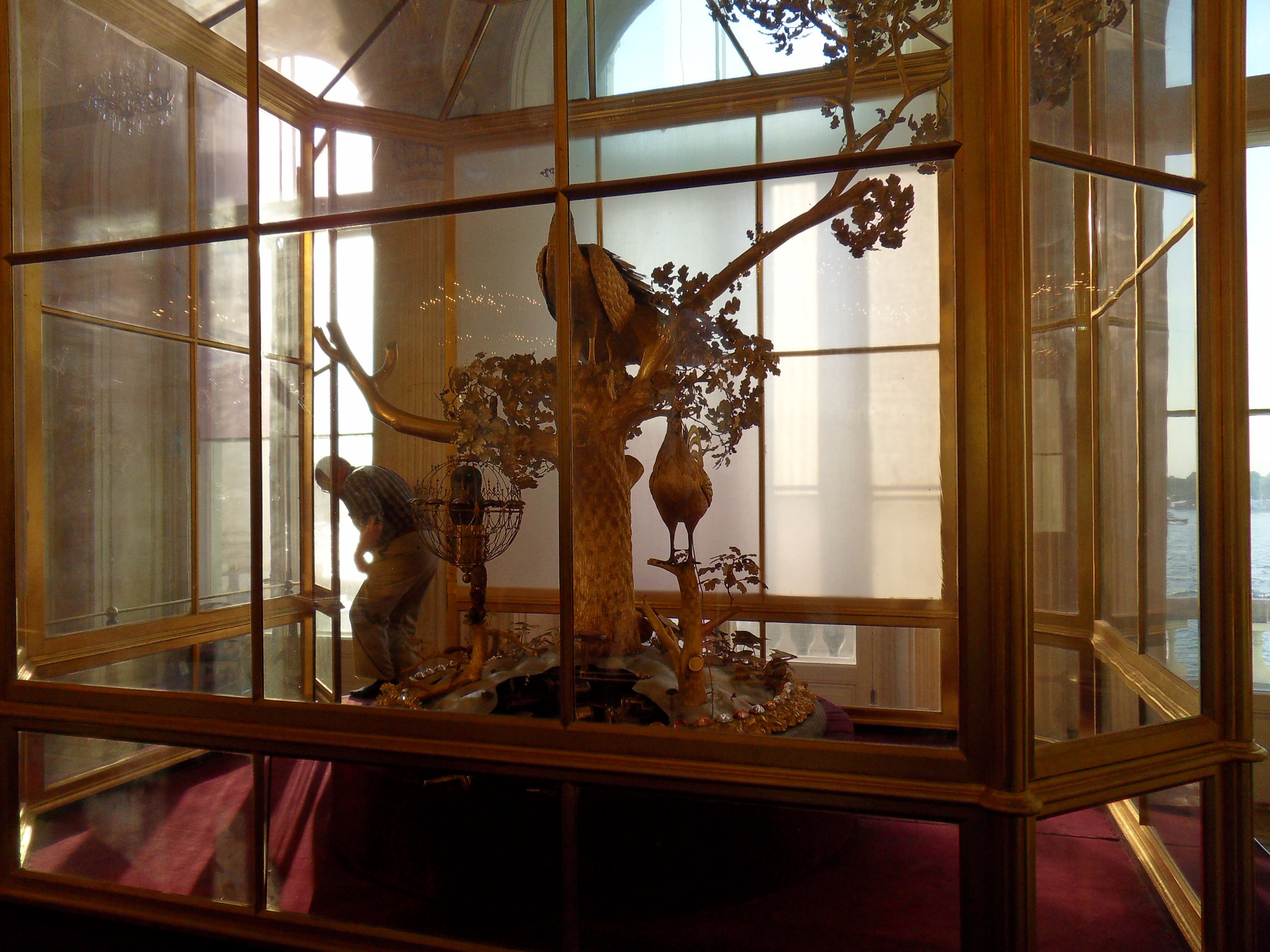 Samsung WB550, WB560 / VLUU WB550 /  HZ15W sample photo. Vitrine in der eremitage photography