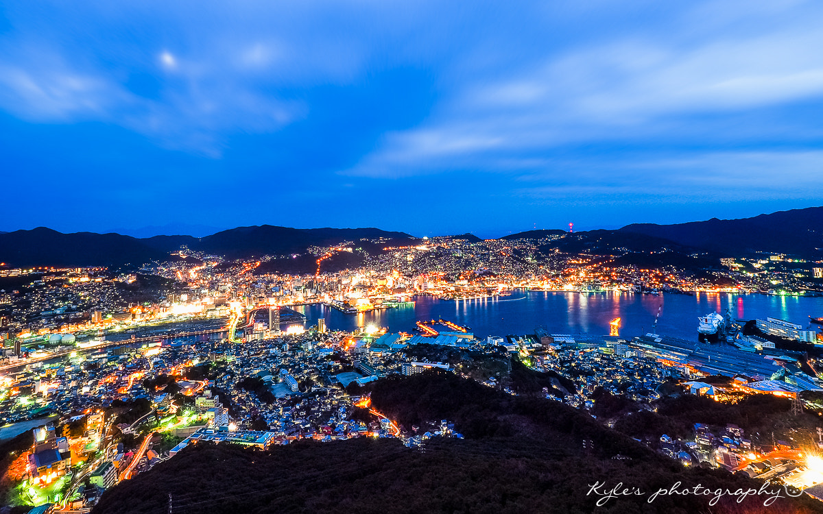 Olympus OM-D E-M1 + Olympus Zuiko Digital ED 9-18mm F4.0-5.6 sample photo. 稻佐山夜景 photography