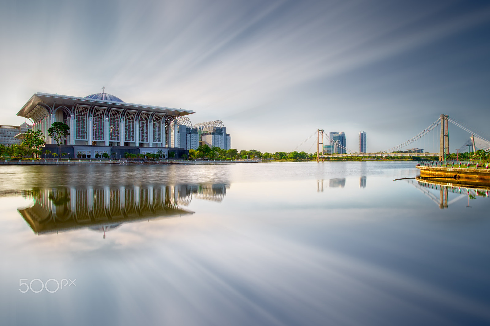 Sony a7 II + Canon EF 17-40mm F4L USM sample photo. Masjid tuanku mizan zainal abidin photography