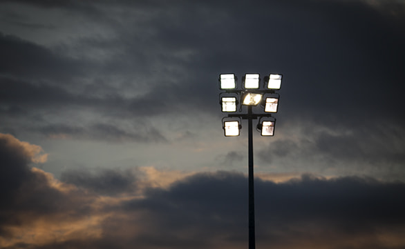Canon EOS 50D + Sigma 150-500mm F5-6.3 DG OS HSM sample photo. Floodlights photography