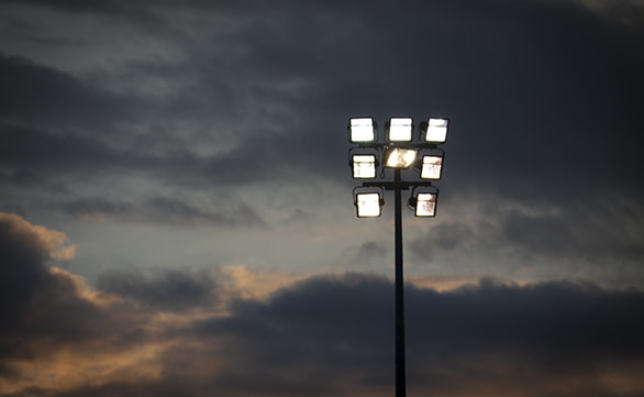 Sigma 150-500mm F5-6.3 DG OS HSM sample photo. Floodlights photography