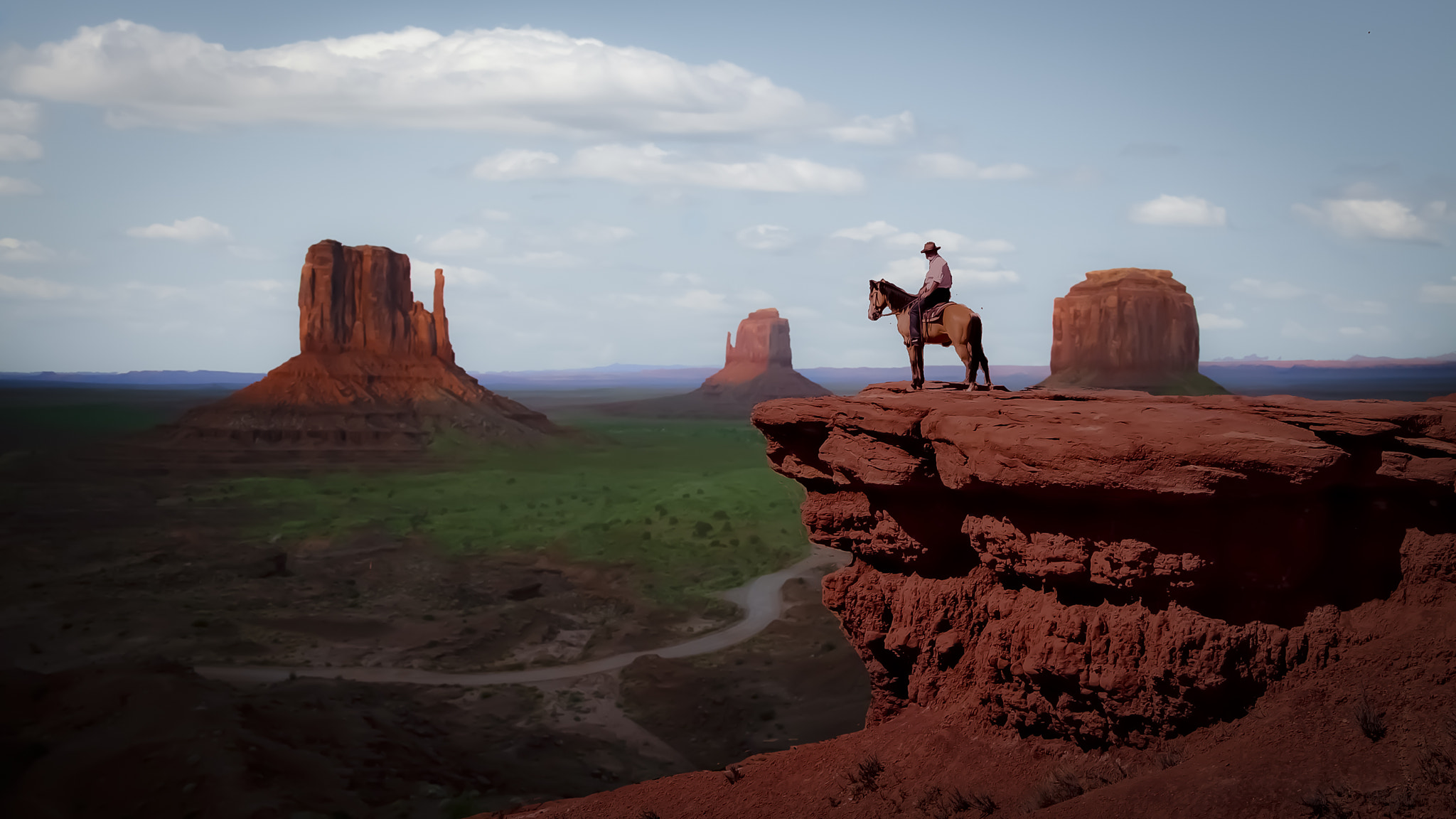 Nikon D4 sample photo. Monument valley &amp; lone ranger scene photography