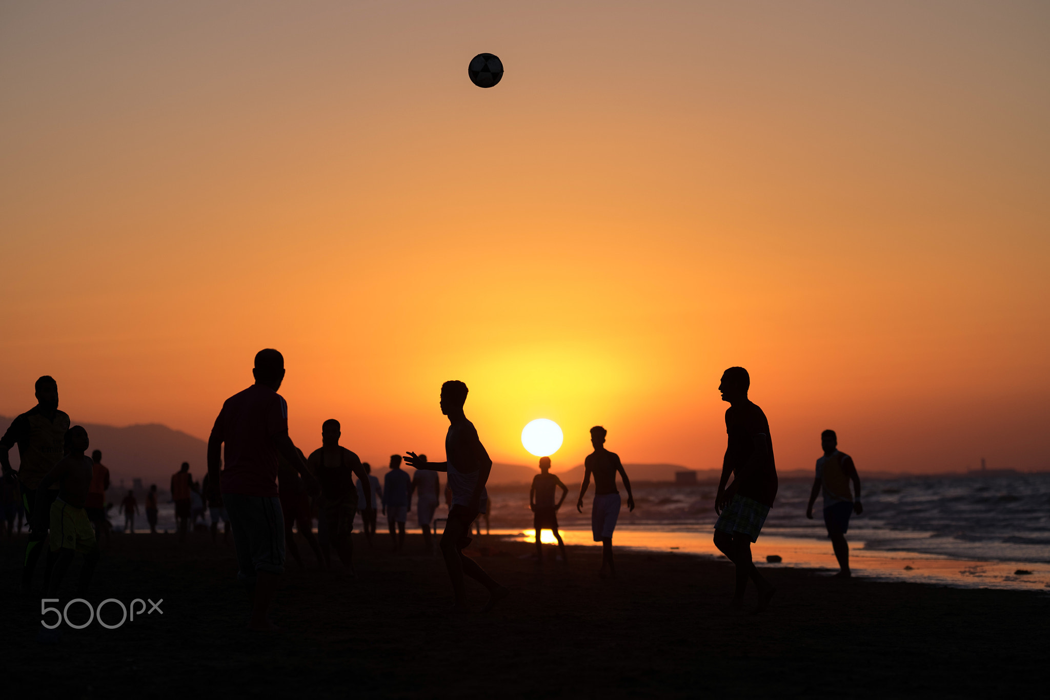 Beach Soccer in Muscat, Oman