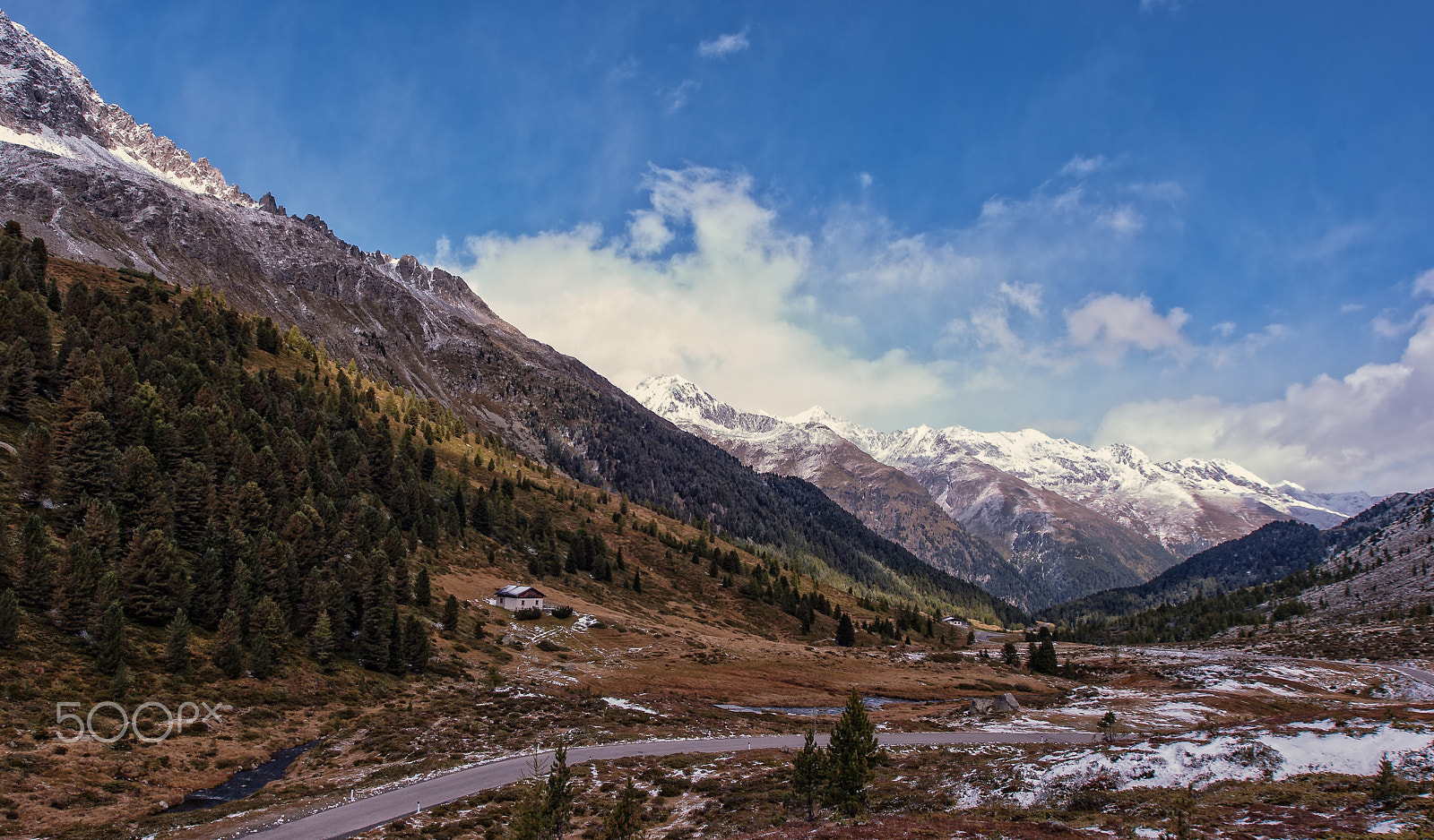 Nikon D700 + Sigma 17-35mm F2.8-4 EX Aspherical sample photo. View of the" hohe tauern" national park photography