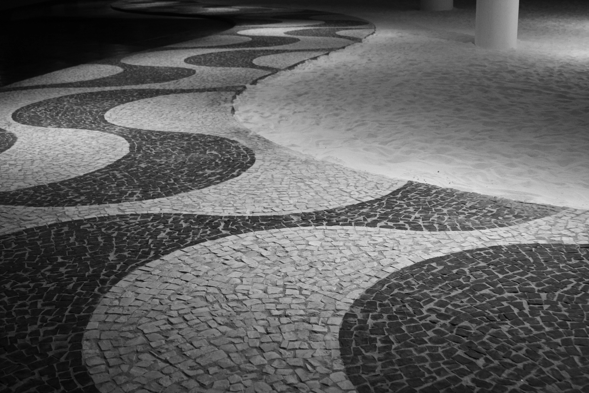 Canon EOS 400D (EOS Digital Rebel XTi / EOS Kiss Digital X) sample photo. Copacabana boardwalk photography