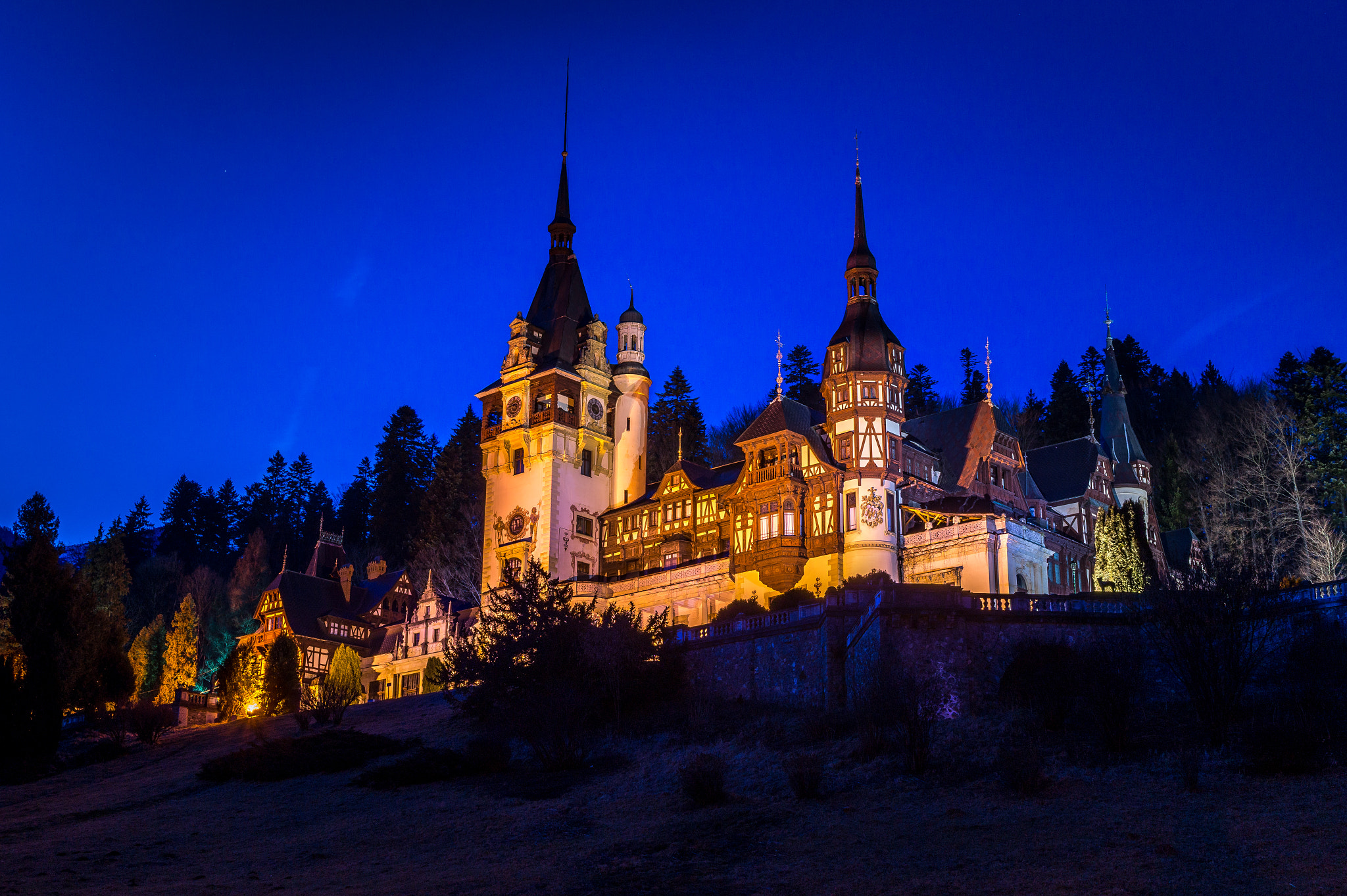 Sony Alpha a5000 (ILCE 5000) + Sigma 30mm F2.8 EX DN sample photo. Peles castle photography