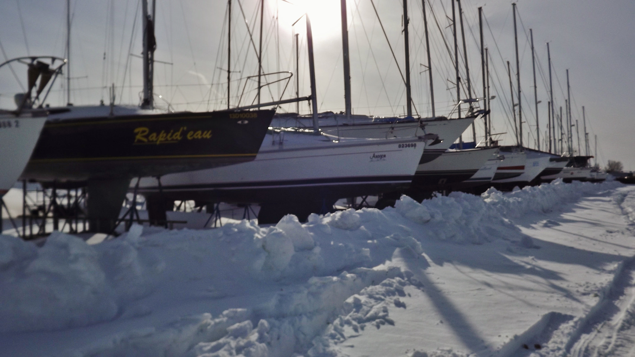 Fujifilm FinePix S3400 sample photo. Sunshine on sleeping boat-sailing photography