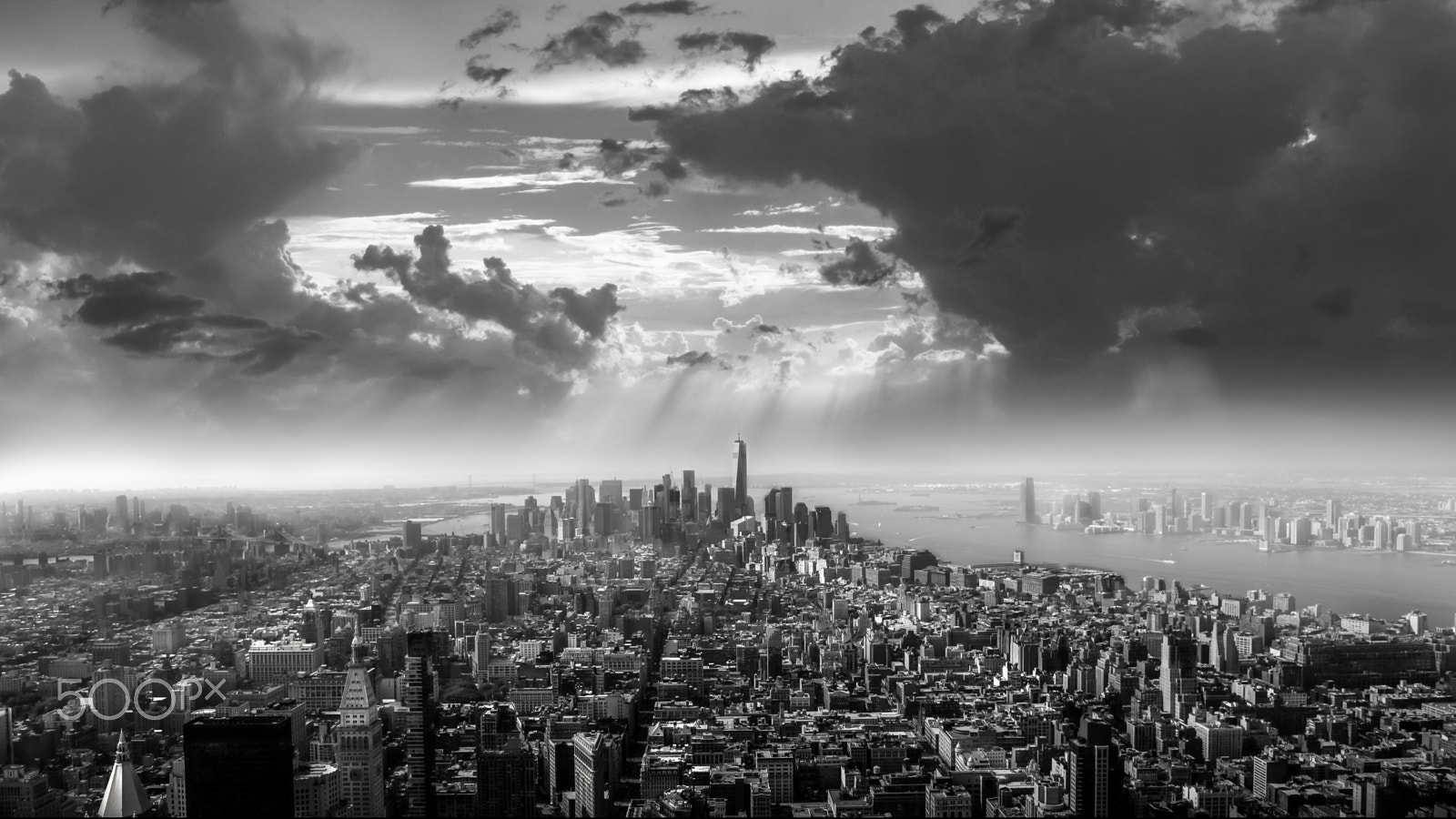 Canon EOS 5D Mark II + Sigma 24-35mm F2 DG HSM Art sample photo. View from empire states building photography