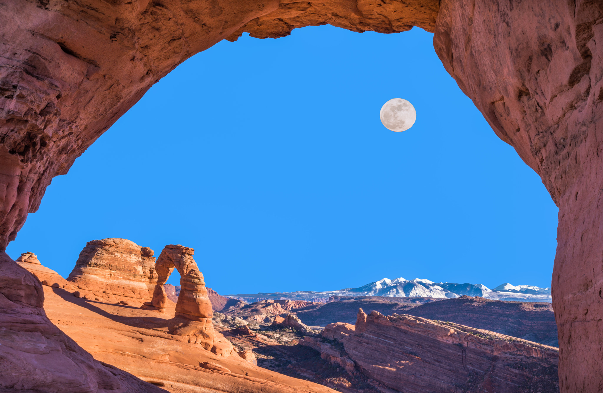 AF Zoom-Nikkor 24-120mm f/3.5-5.6D IF sample photo. Delicate arch photography