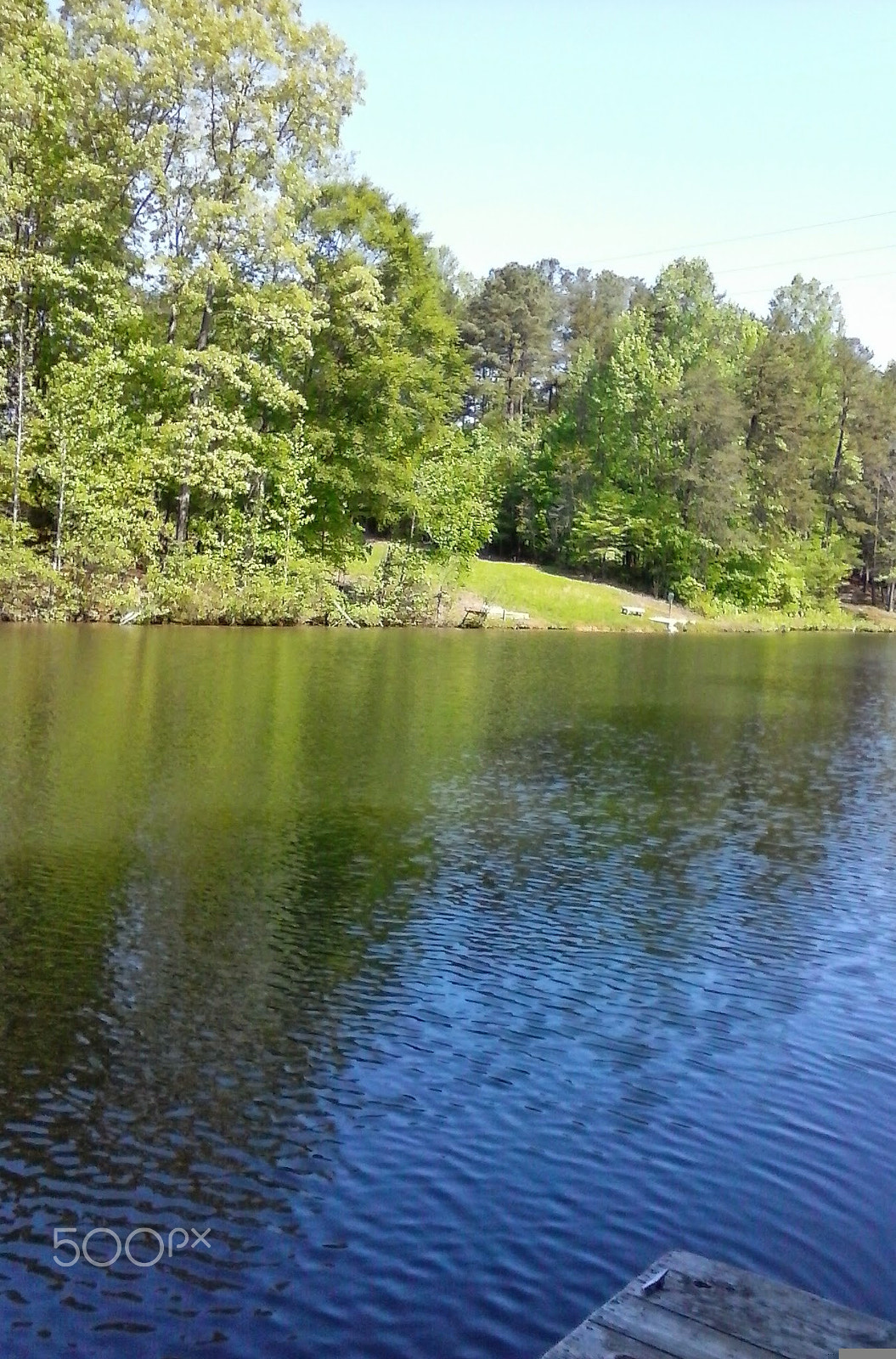 LG OPTIMUS ZONE 2 sample photo. By the lake 1 photography