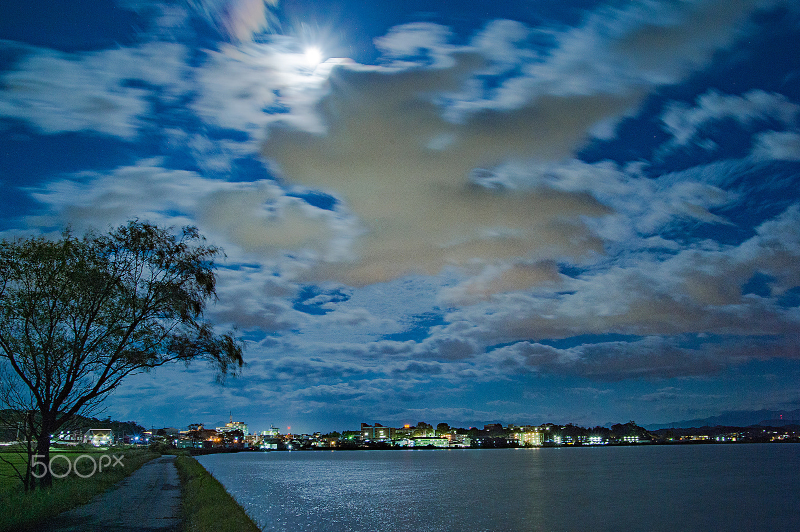 Nikon Df sample photo. Supermoon night photography