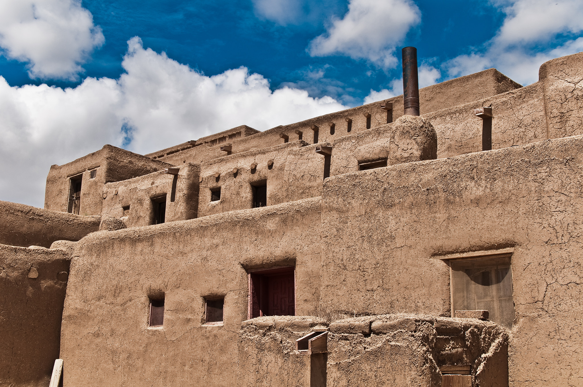 Nikon D300 + Sigma 18-125mm F3.8-5.6 DC OS HSM sample photo. Taos pueblo 59 photography