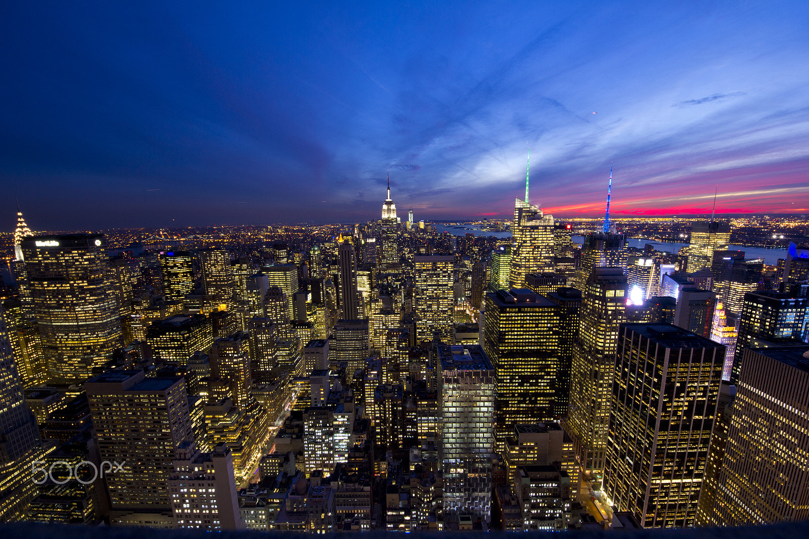 Sigma 8-16mm F4.5-5.6 DC HSM sample photo. Nyc night view photography